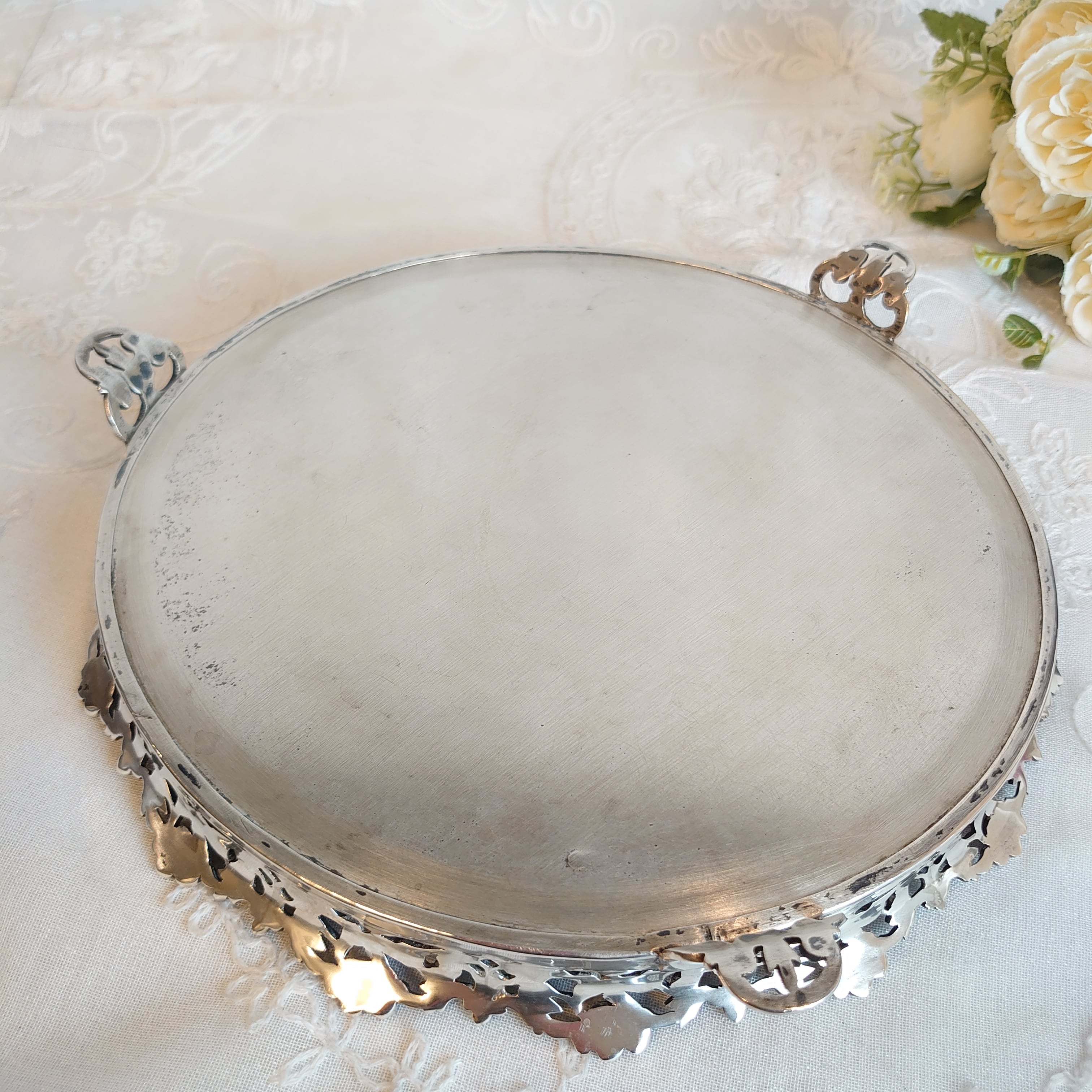 純銀 シルバートレイ ポルトガル silver833 | アンティークショップ