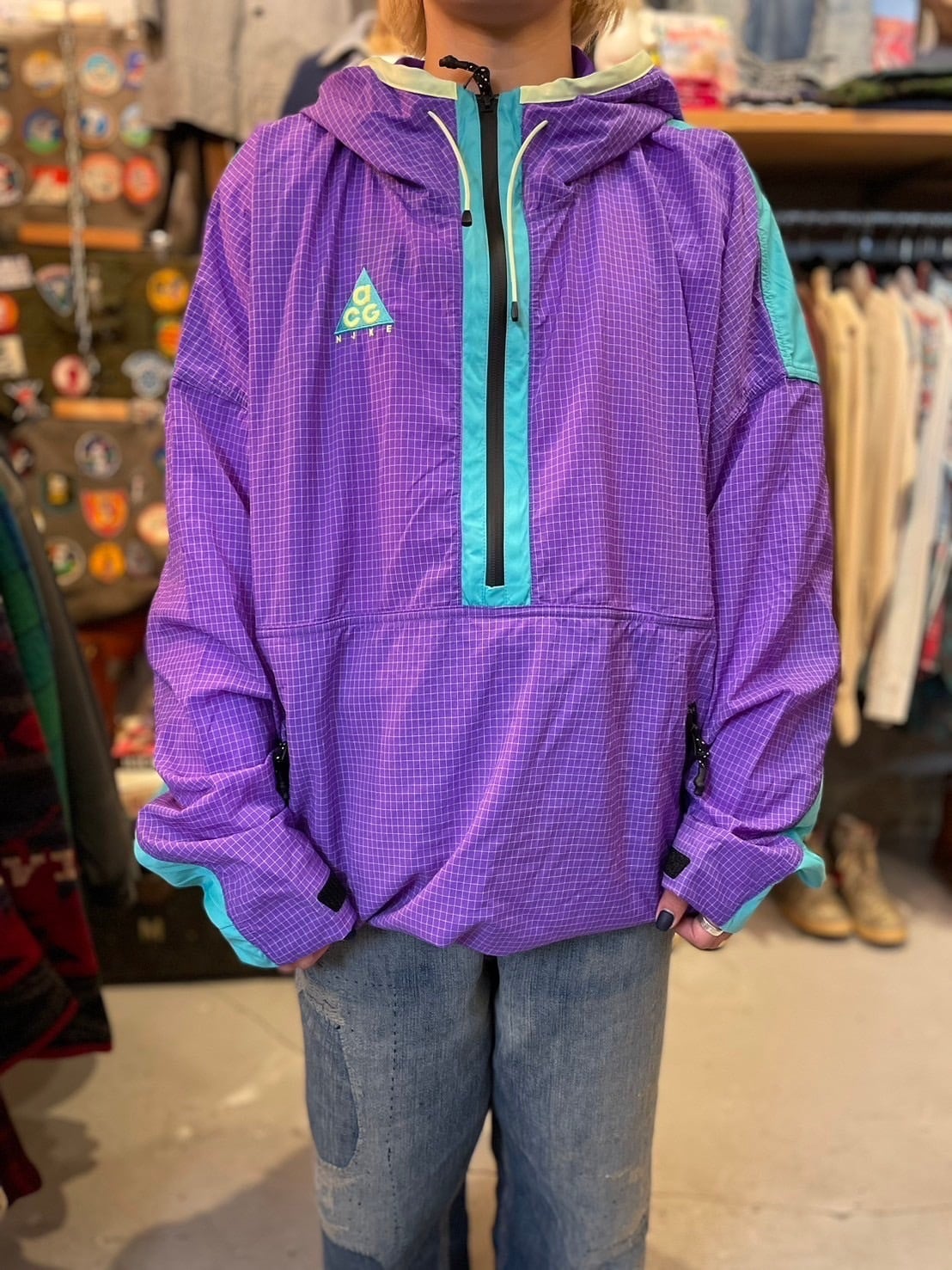 NIKE ACG WOVEN HOOD ANORAK JACKET 新品未使用品 | vintage clothing