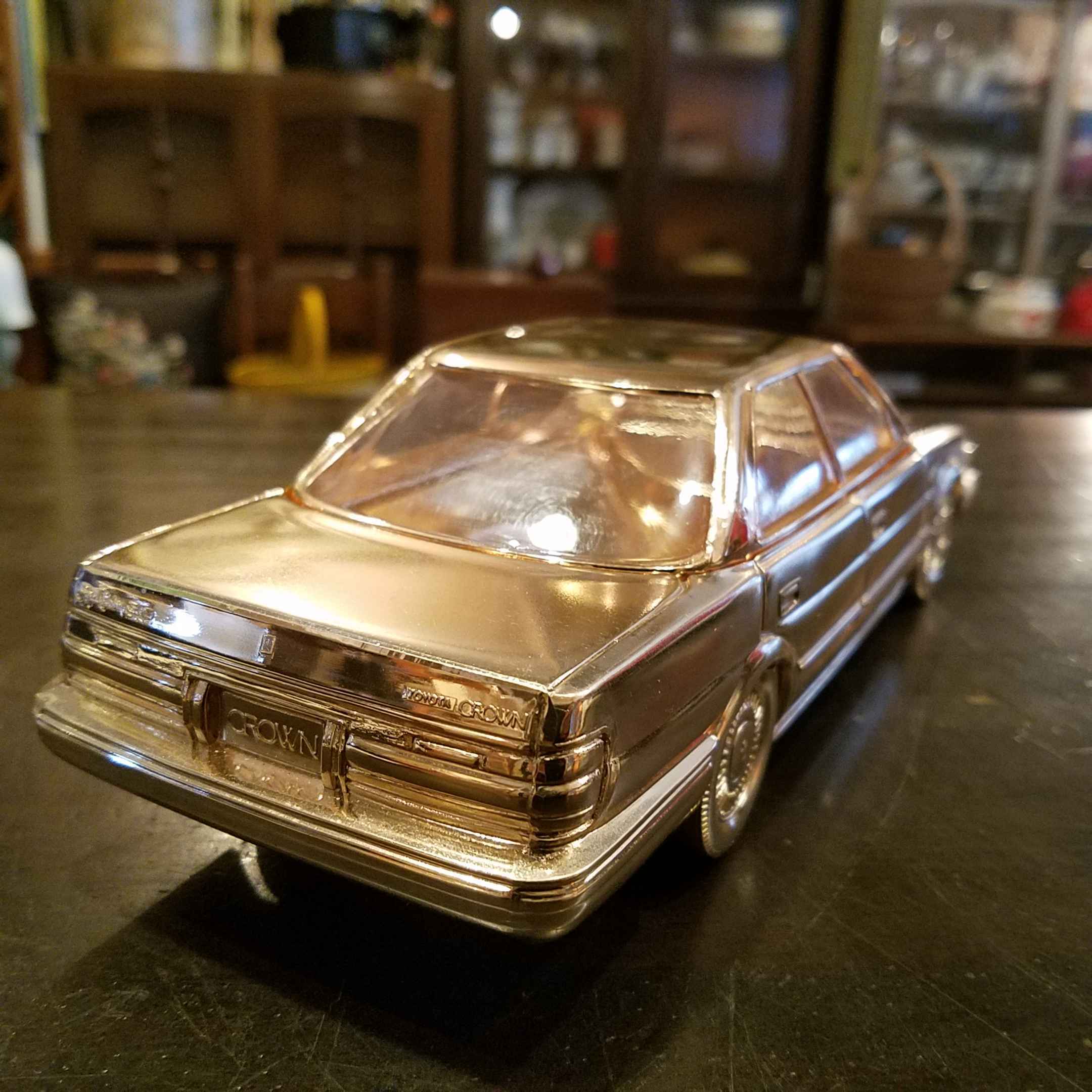 シガレットケース クラウン 当時物 タバコ 灰皿 昭和レトロ トヨタ