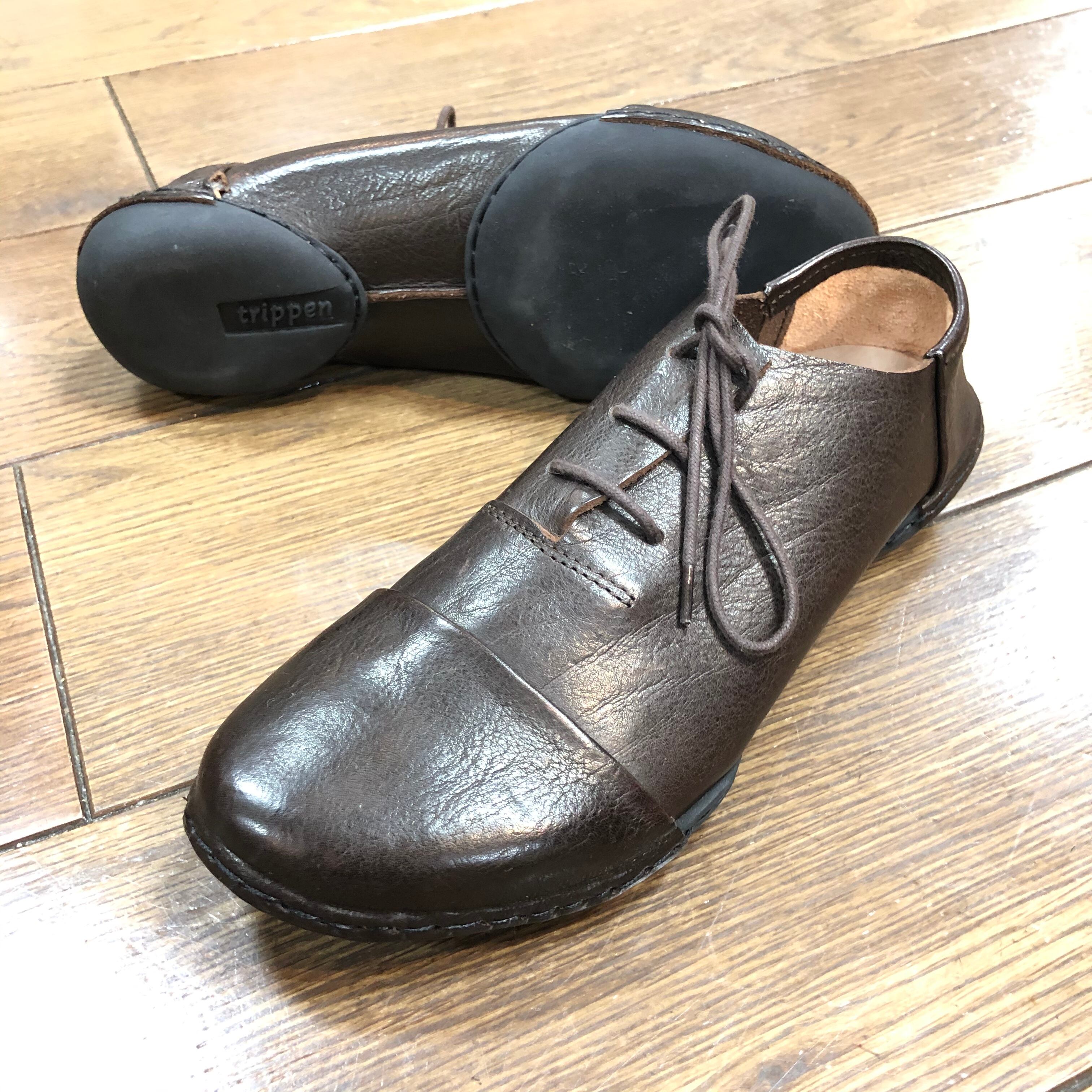 trippen トリッペン レザー レースアップシューズ CUP CELLO-WAW