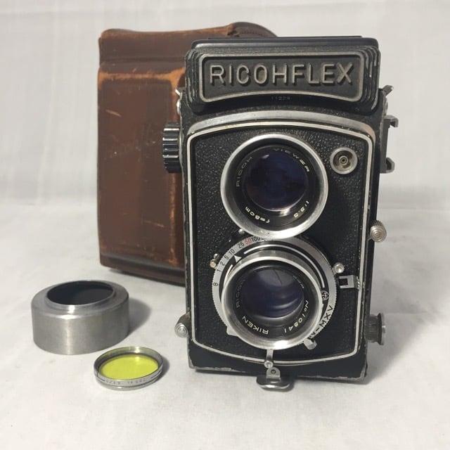 昭和30年代 2眼レフカメラ リコーフレックス ダイヤ | 路地裏の骨董