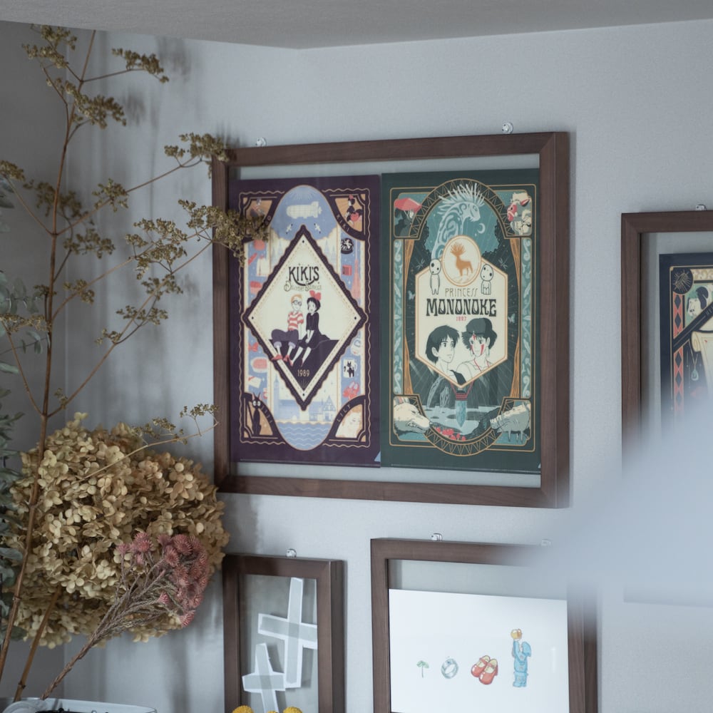 借りぐらしのアリエッティ A4クリアファイル レトロフレーム（3790