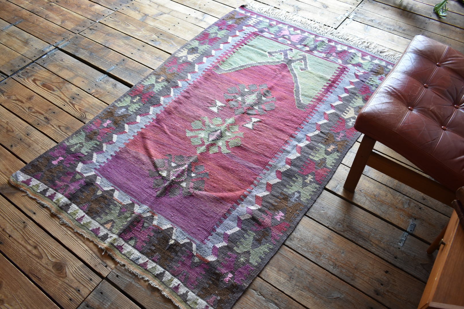 LR05160 vintage old kilim | lool(ロール)山口市にて北欧家具、不動産