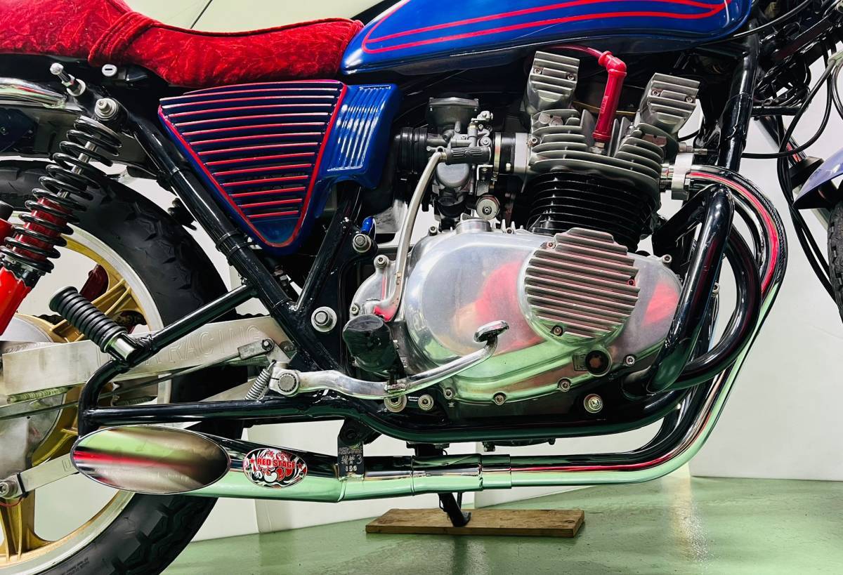 GS（400ザリ400ゴキ）用 ケンタ管 GS400⁄GSX400E用ステンレスケンタ管JYS