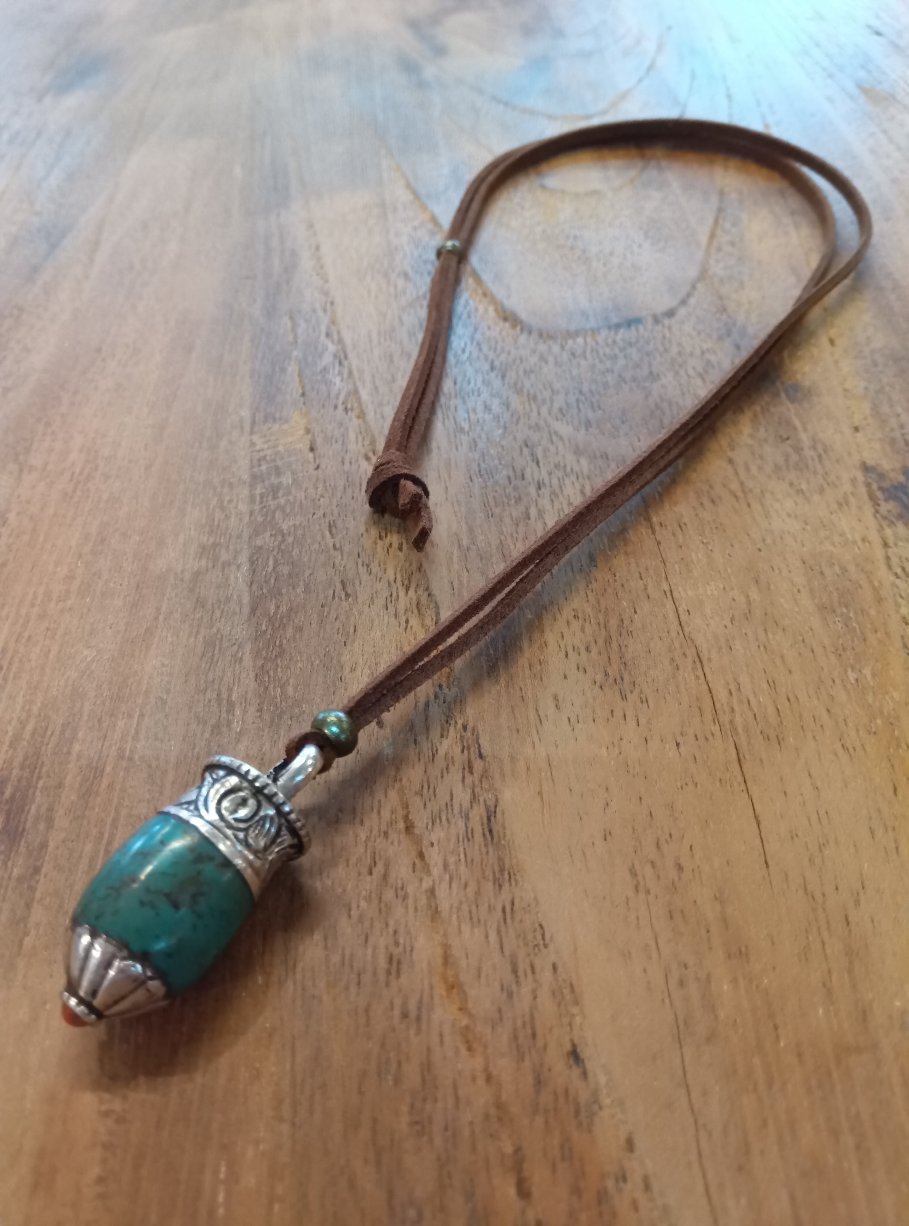 ペンダントトップ ターコイズ シルバー 天然石 ペンダント パーツ