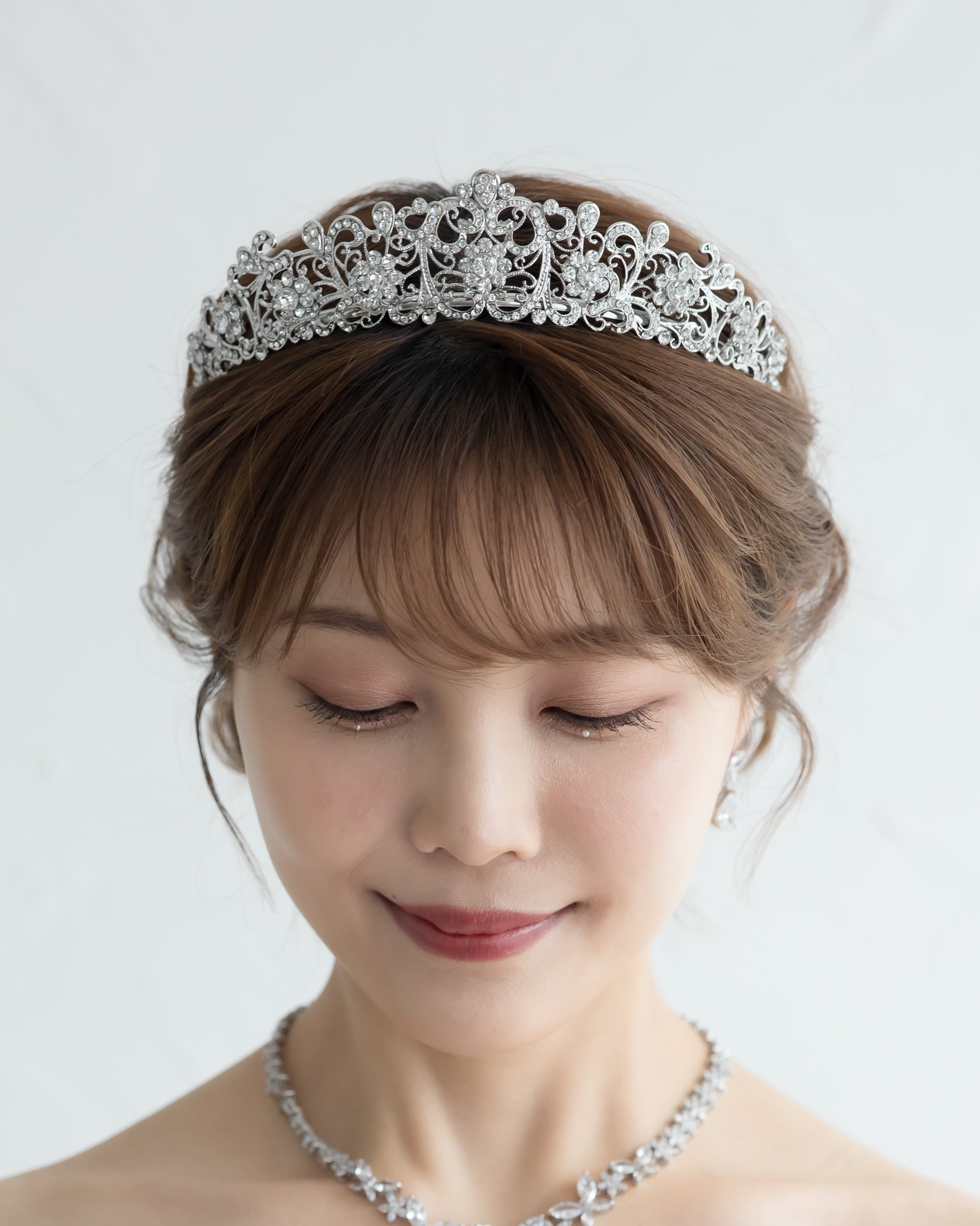ブライダルティアラ【AH2303-04】 | ブライダルアクセサリー