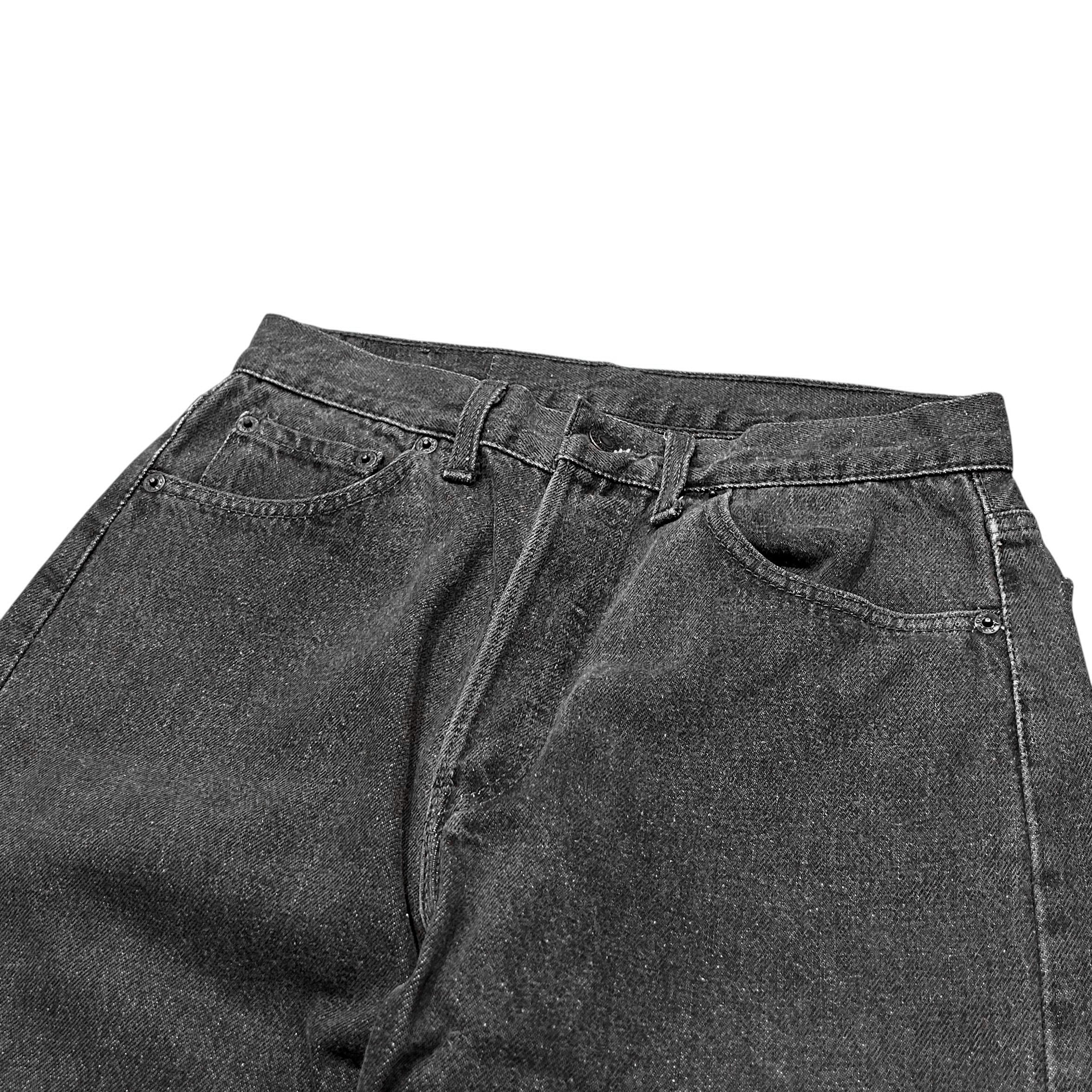 90's USA製 Levi's 501 先染め Black Denim Pants W29 / リーバイス