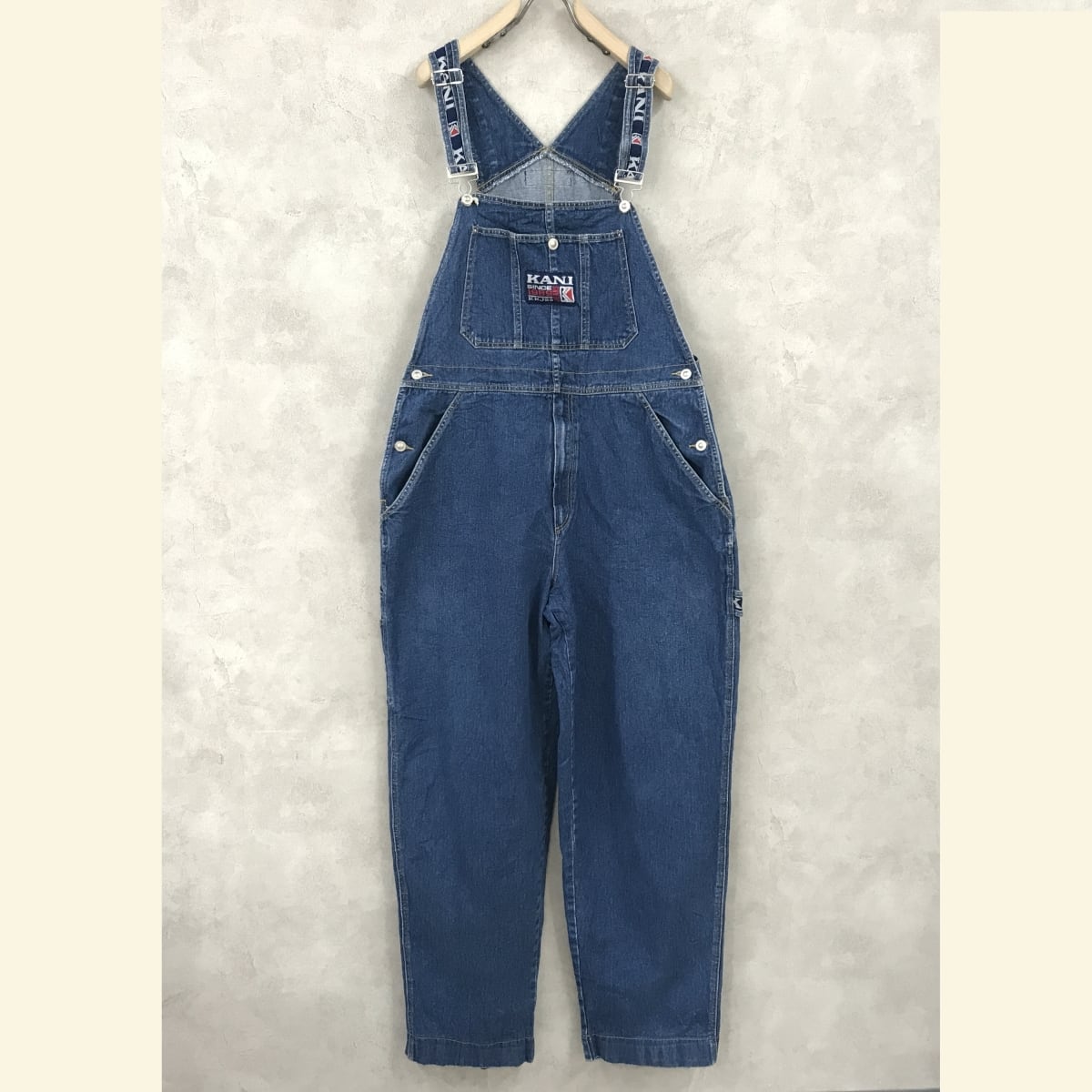 KARL KANI カールカナイ 90年代 デニム オーバーオール ロゴ