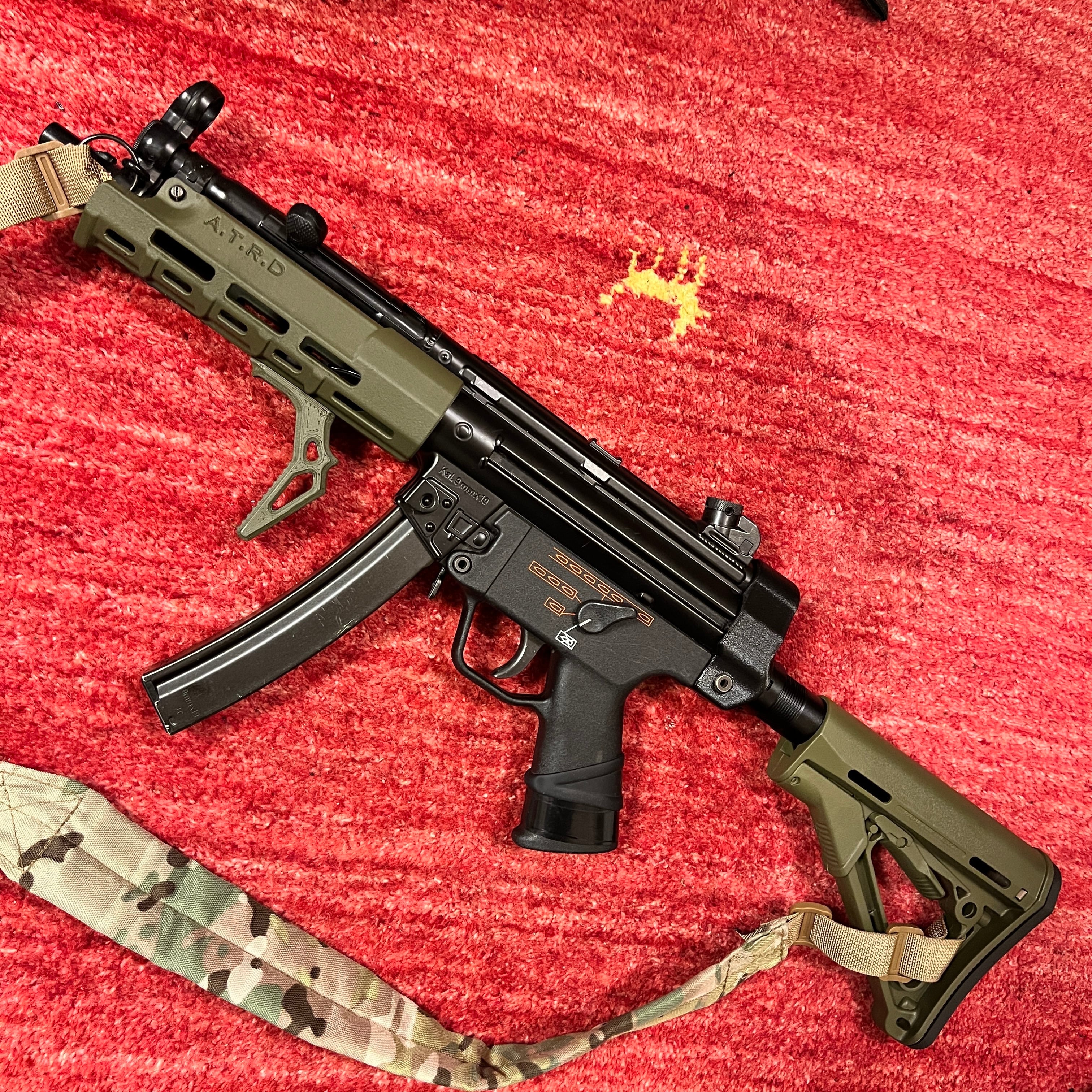 次世代/スタンダード MP5 A4/A5 MAGPULスタイルハンドガード ver.3