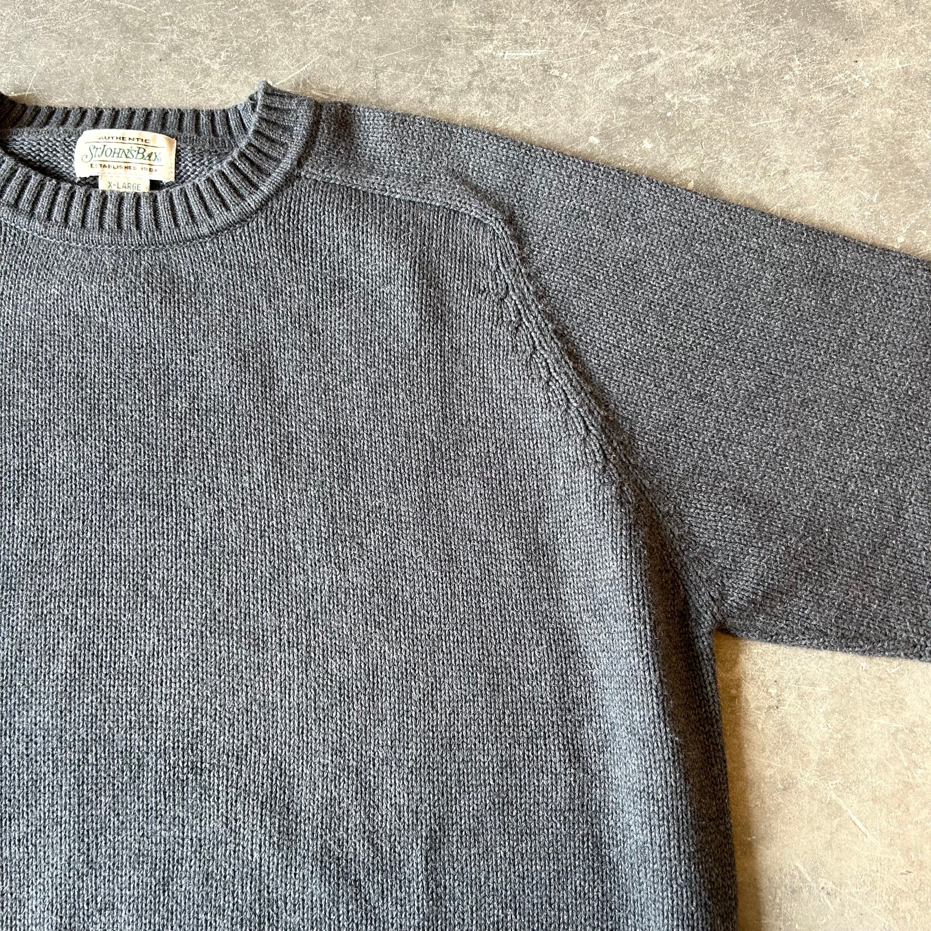 90s ST JOHN'S BAY COTTON KINT / セントジョンズベイ コットン ニット