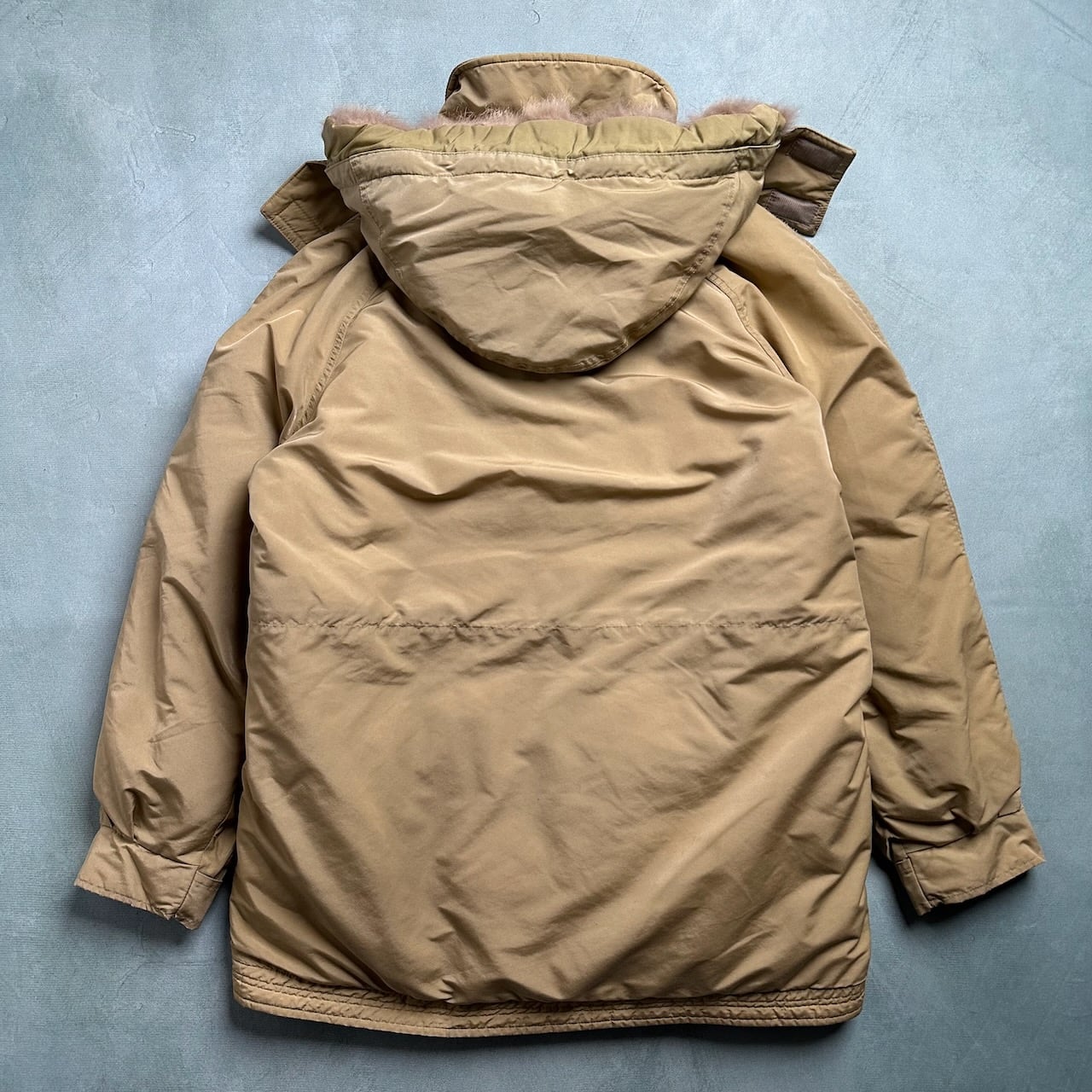 80s USA L.L.Bean グースダウン ジャケット ファーフード エルエル