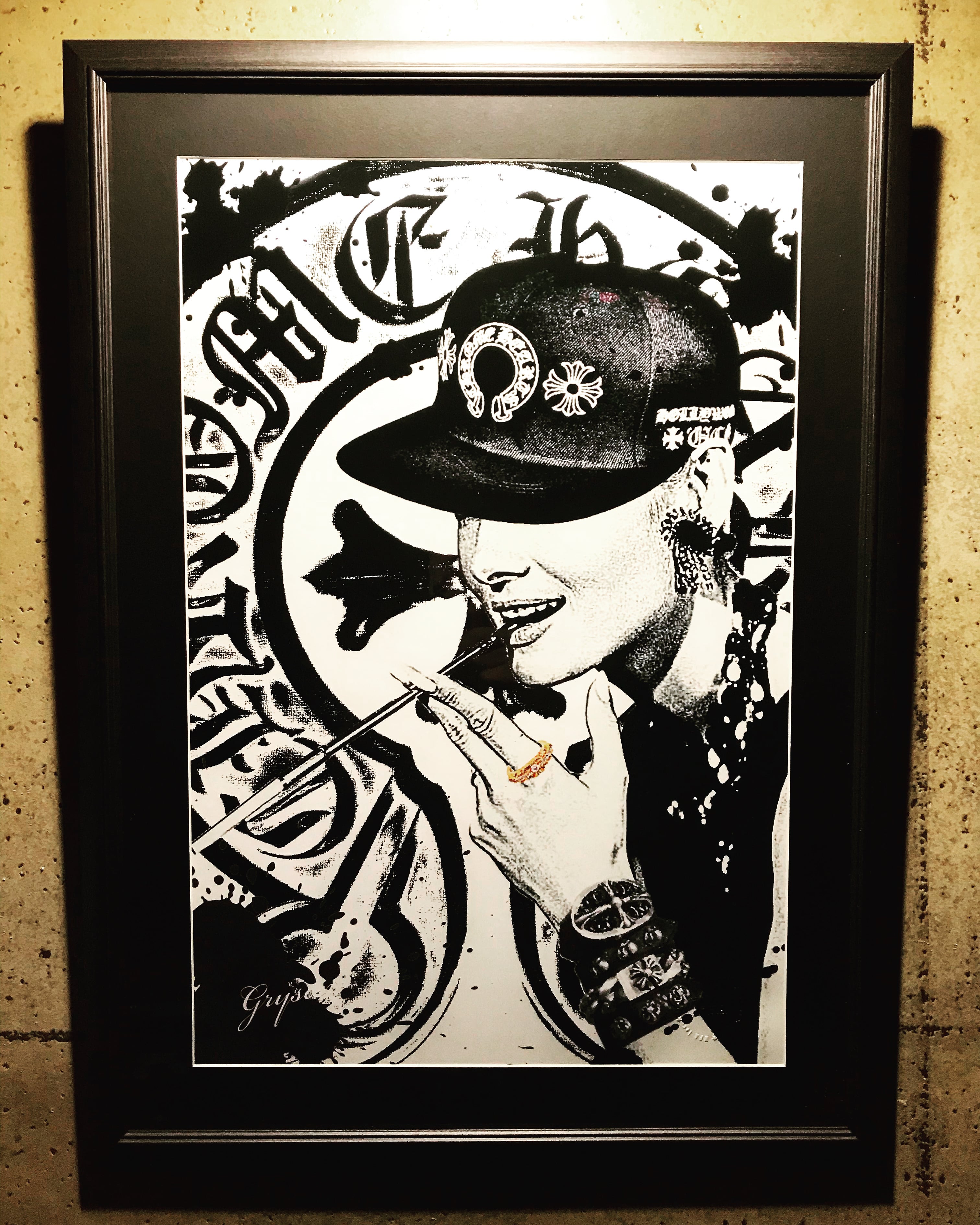 Grysonアート2Lケイトモスクロムハーツ パロディオマージュアート | MFA