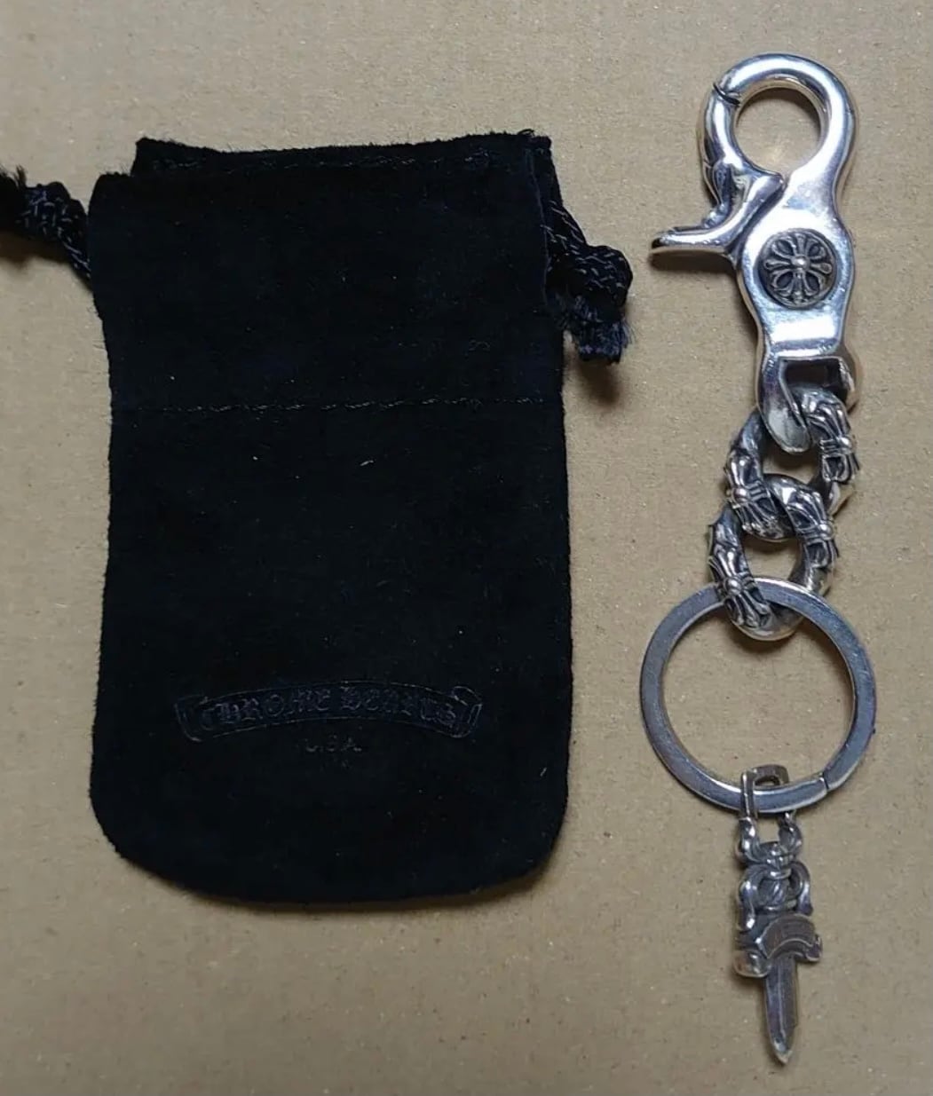 CHROME HEARTS クロムハーツ エクストラファンシー キーチェーン