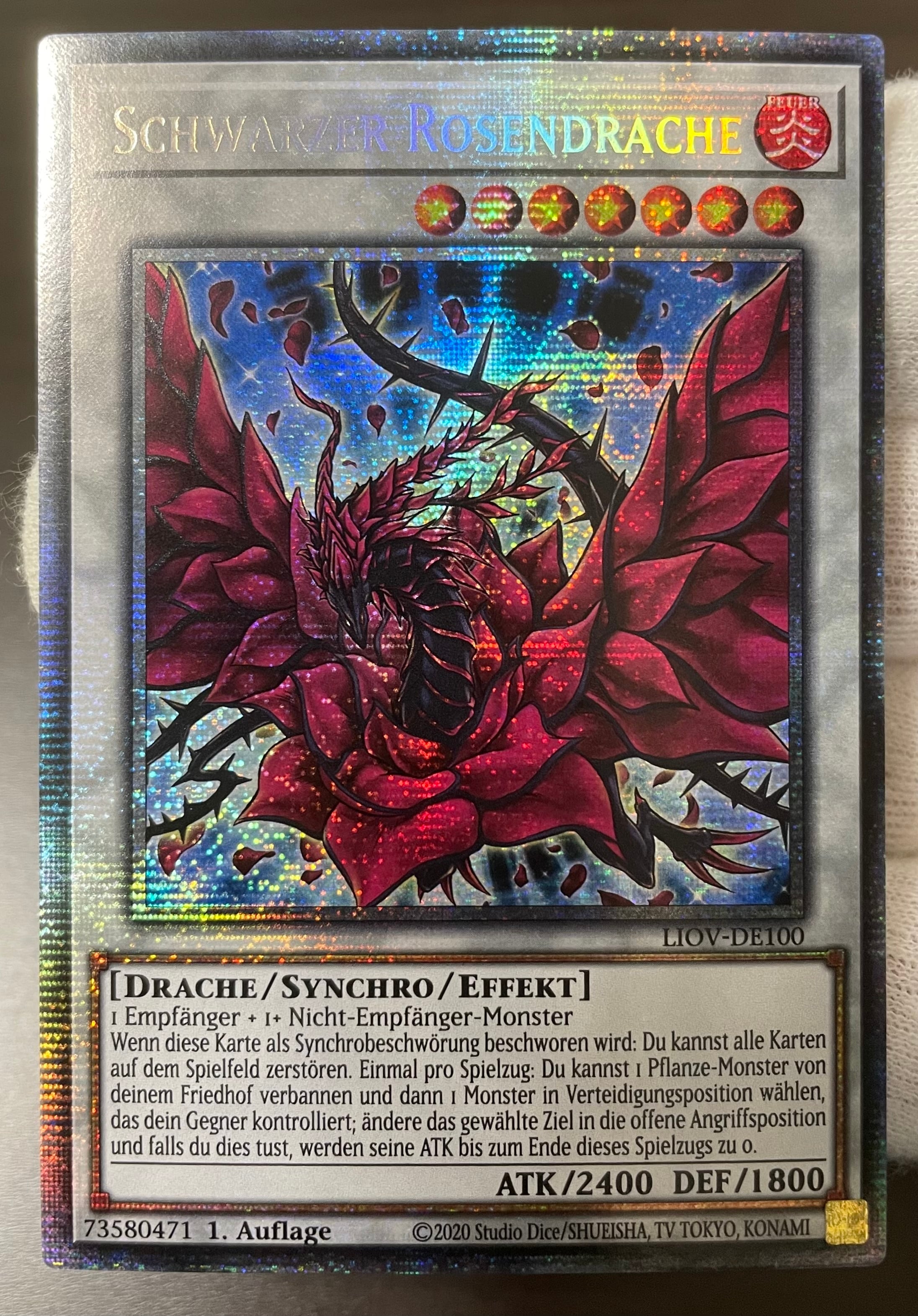 ブラックローズドラゴン レリーフ CSOC-JP039 ブラック・ローズ