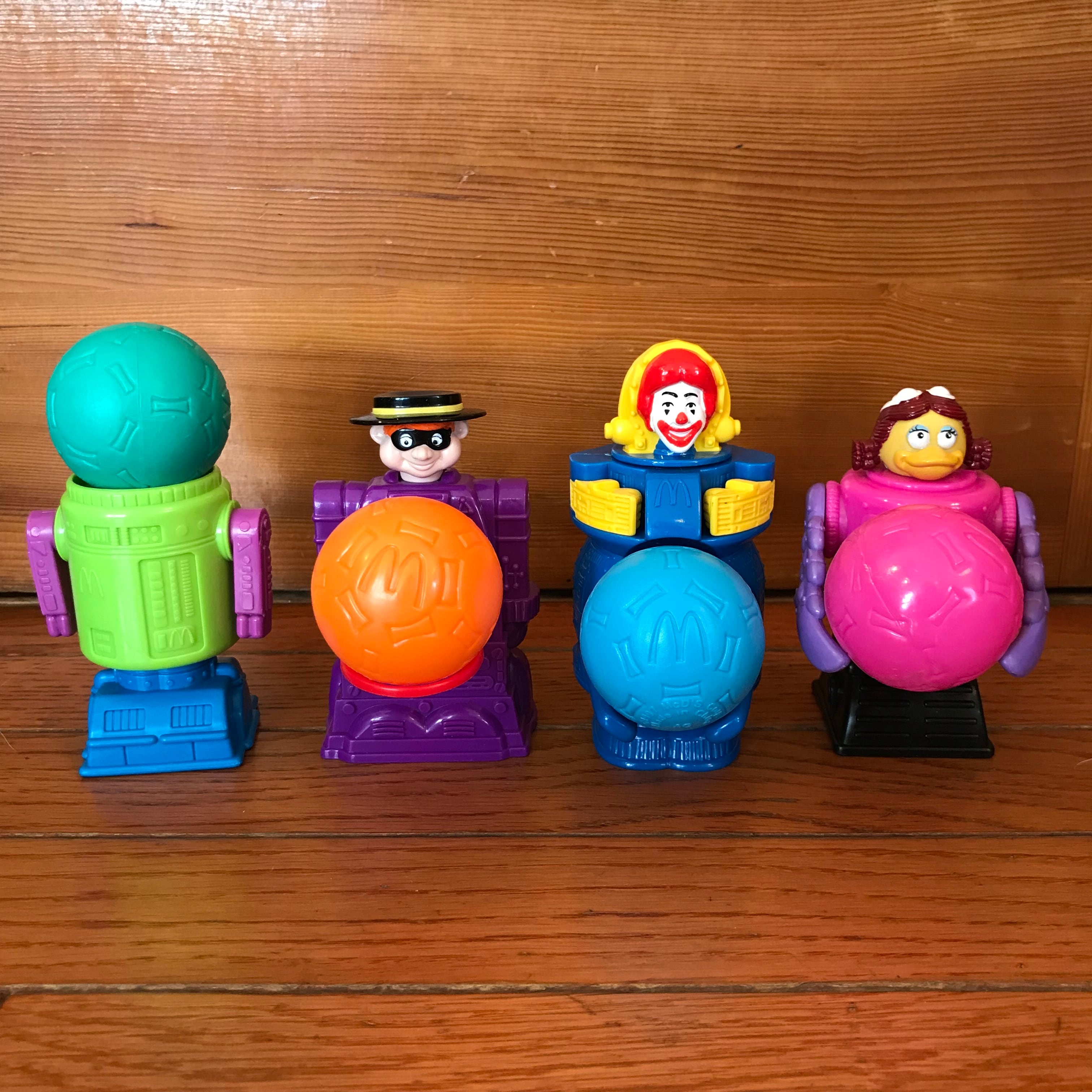 97' マクドナルドトイ 『サッカーチーム3000』全4種類コンプリート