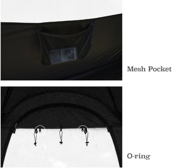 ワンタッチテント ポップアップテント TPU 透明 冬季 Hobakホバク