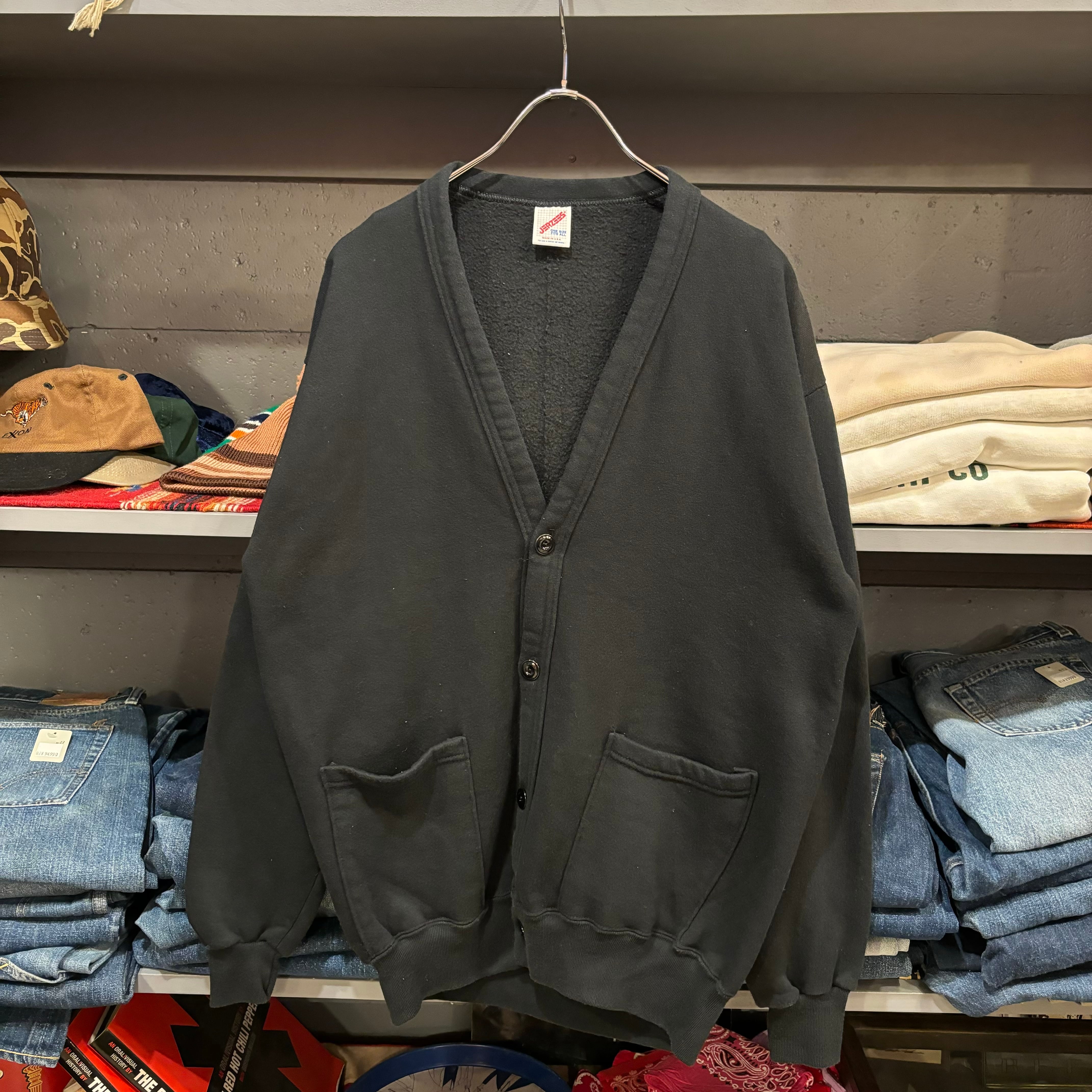 90s JERZEES Sweat Cardigan USA製 | VOSTOK
