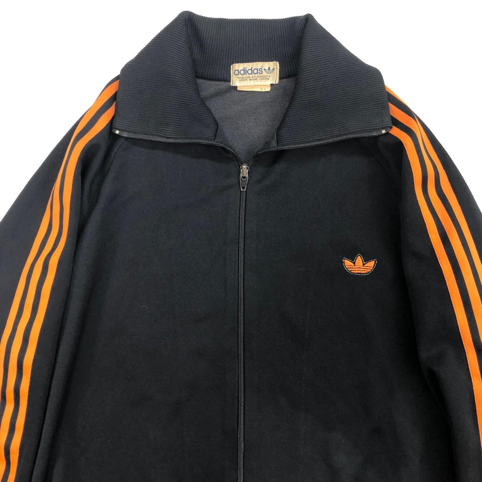 adidas | アディダス ジャージ 80年代 デサント製 オレンジライン