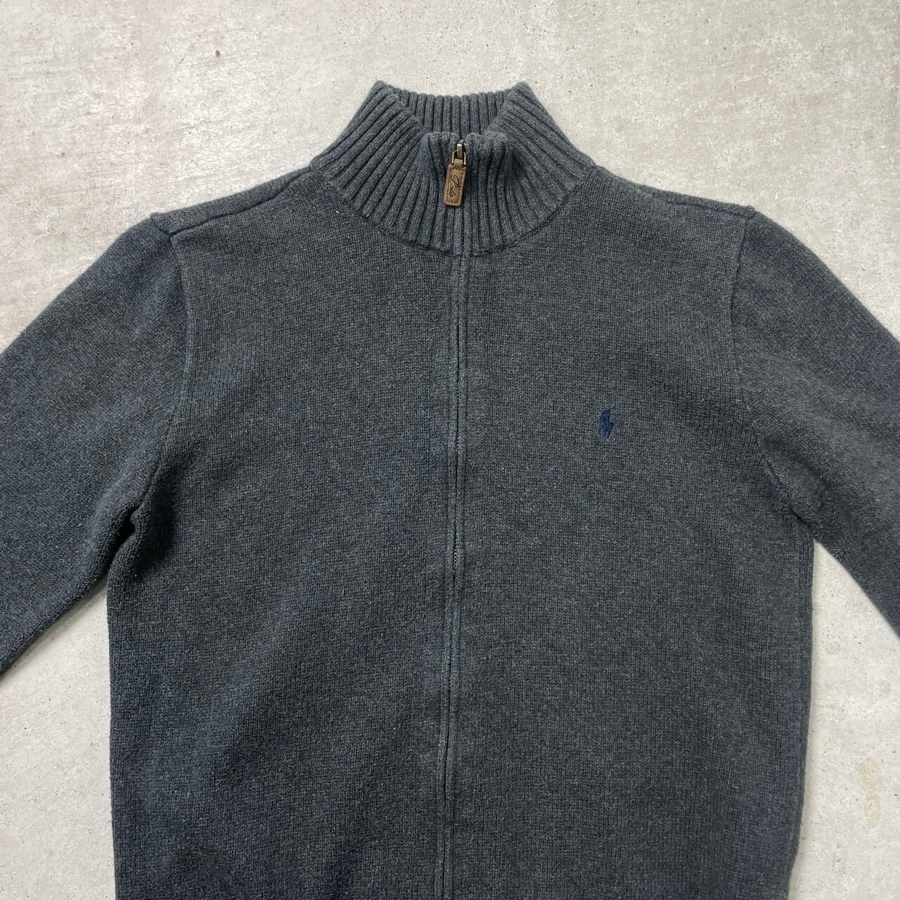 POLO RALPH LAUREN SPORT ラルフローレン フルジップ コットンニット