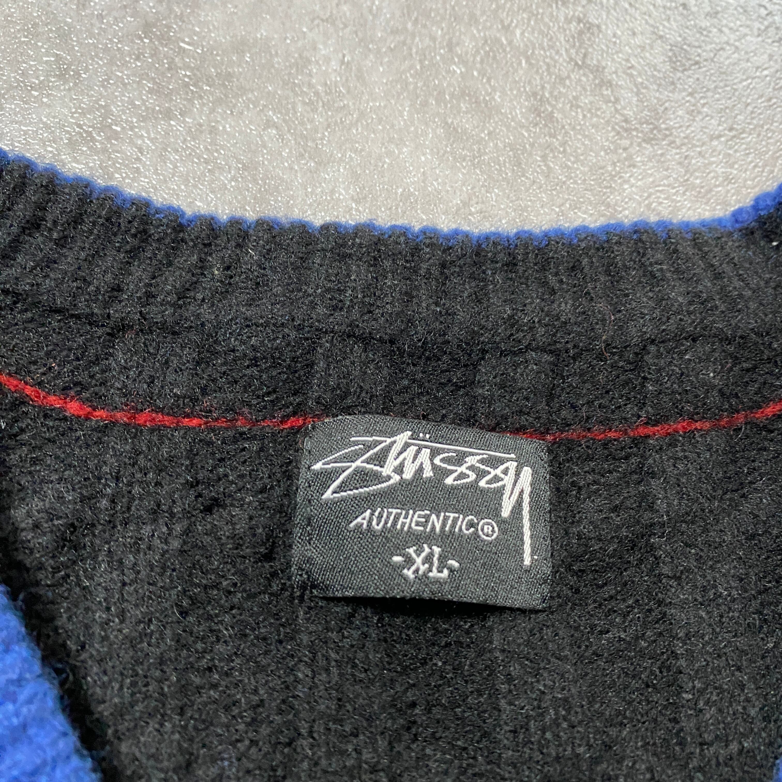 00's stussy ステューシー ラムウール チルデンニット セーター
