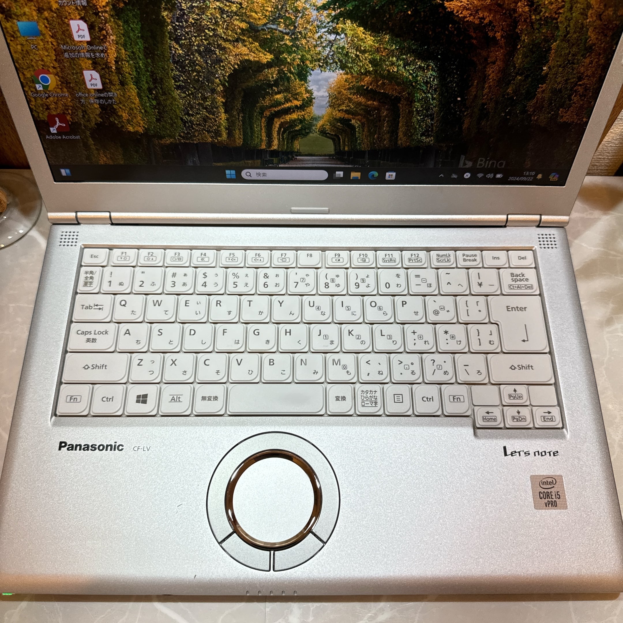 2020年式 Panasonic Let's note LV9 第10世代Core i5 / メモリ8GB