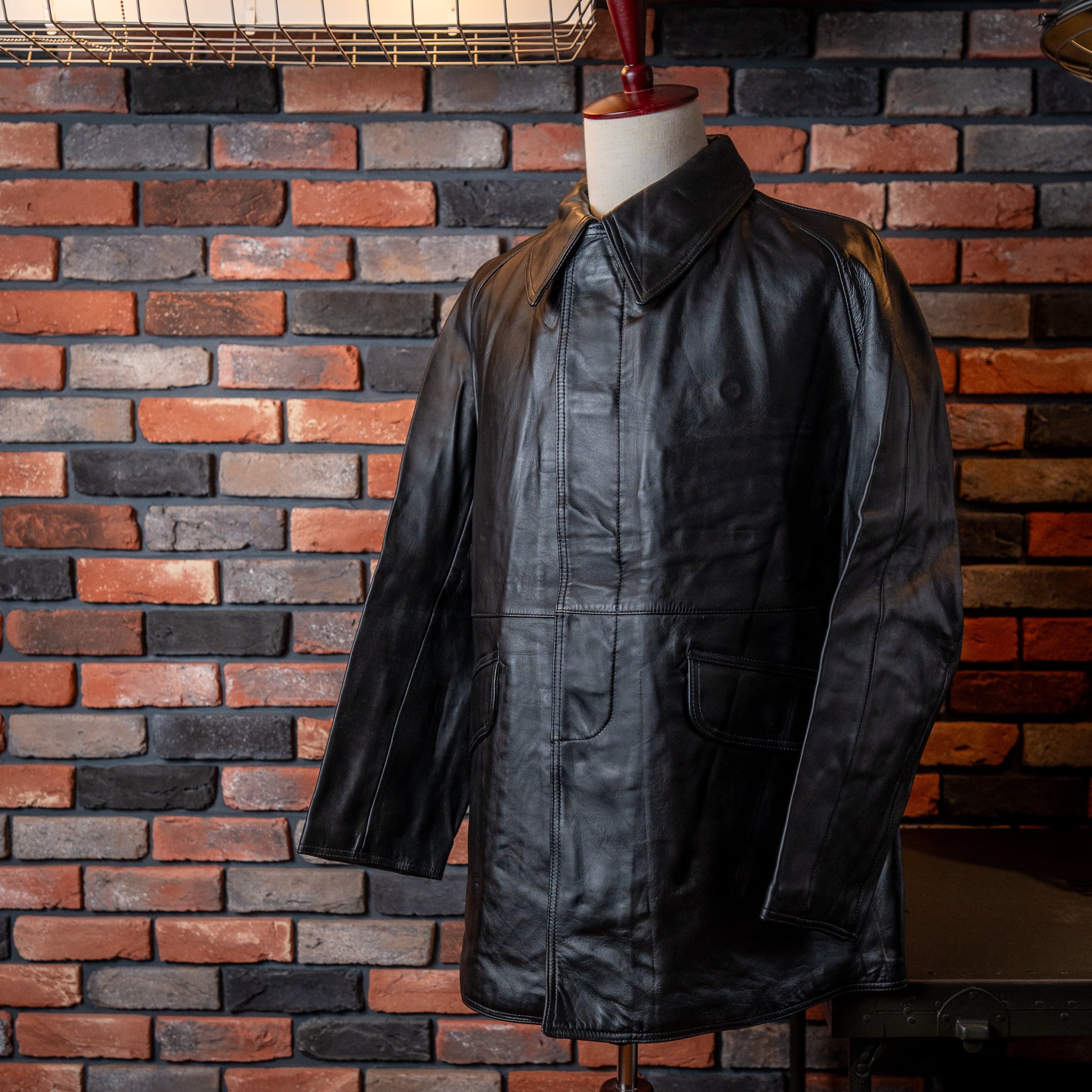 DEADSTOCK】French Army Leather Fireman Jacket フランス軍