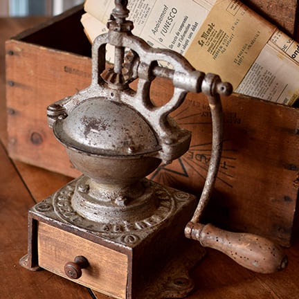 フランス PEUGEOT 鉄製コーヒーミル グラインダー | Brocante de La