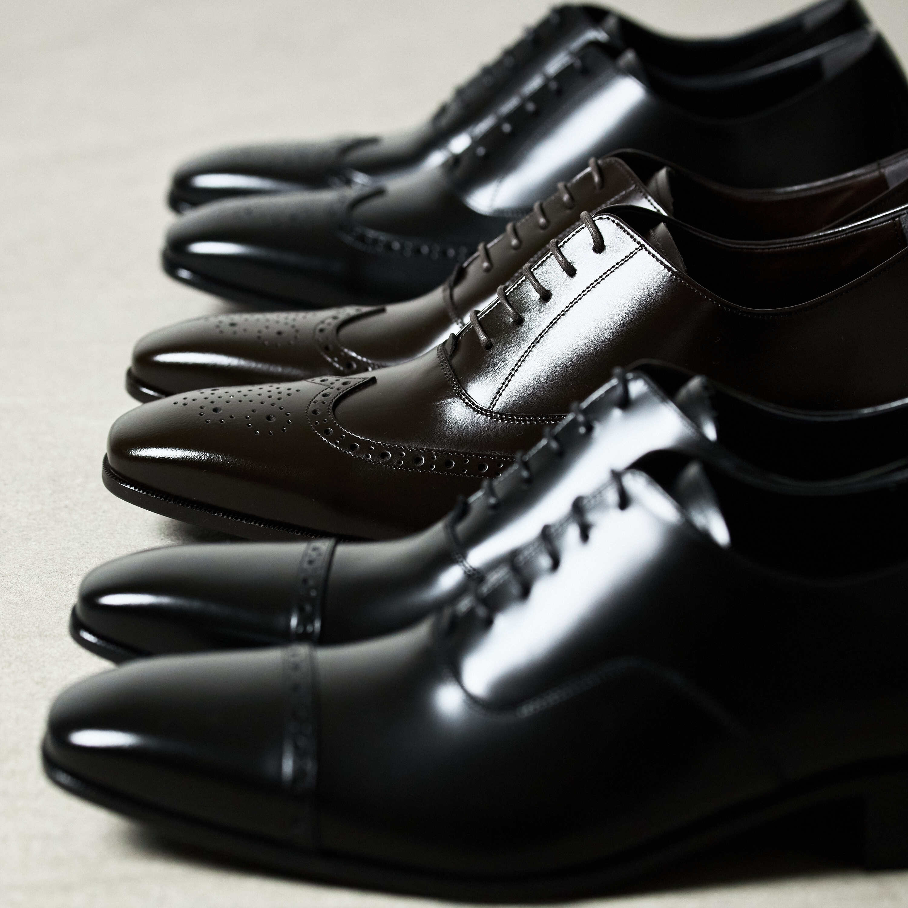 6cmUP シークレットシューズ〉ウイングチップ／茶 | 6cmアップのメンズ