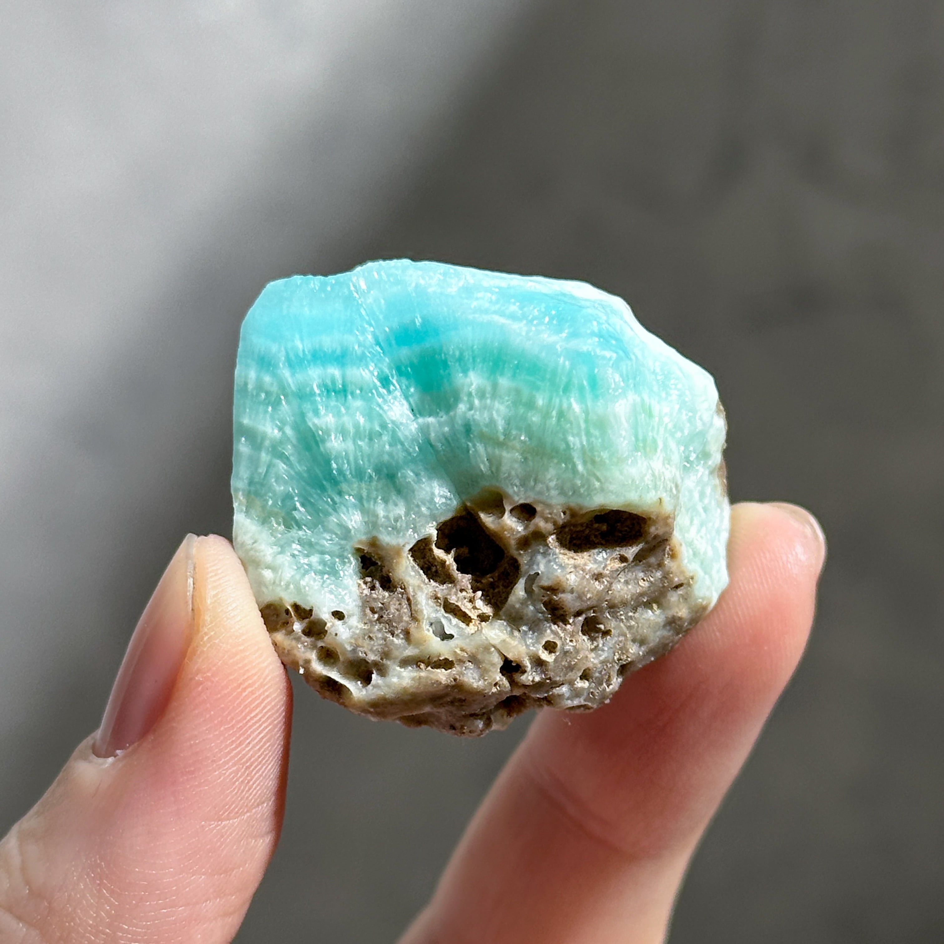 ブルーアラゴナイト 原石61◇Blue Aragonite◇天然石・鉱物