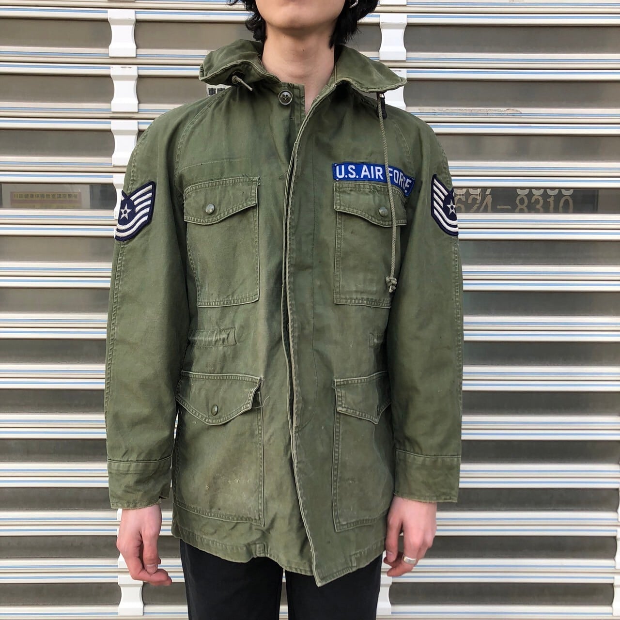 XS 60s 米軍実物 空軍 キャトルジャケット ヴィンテージ U.S.AIR FORCE