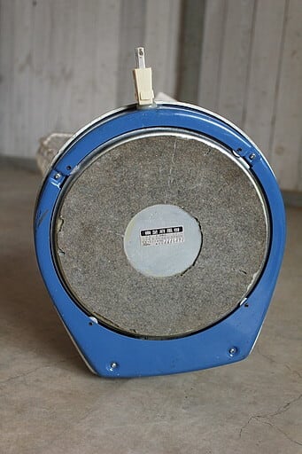 昭和レトロ 東芝 扇風機 ロータリーベース HS型 30㎝ | denbee 古道具