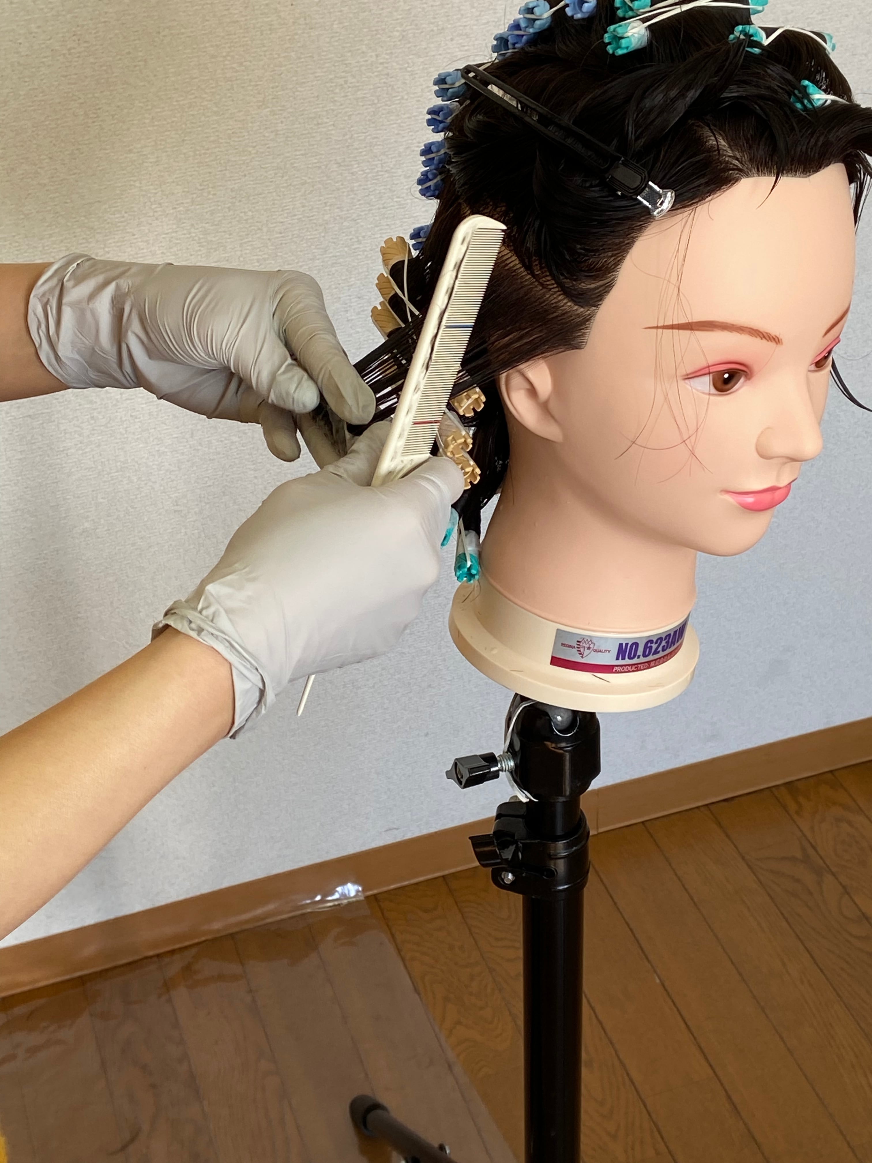 仕込方法】オールウェーブセッティング用ウイッグ | beconshop