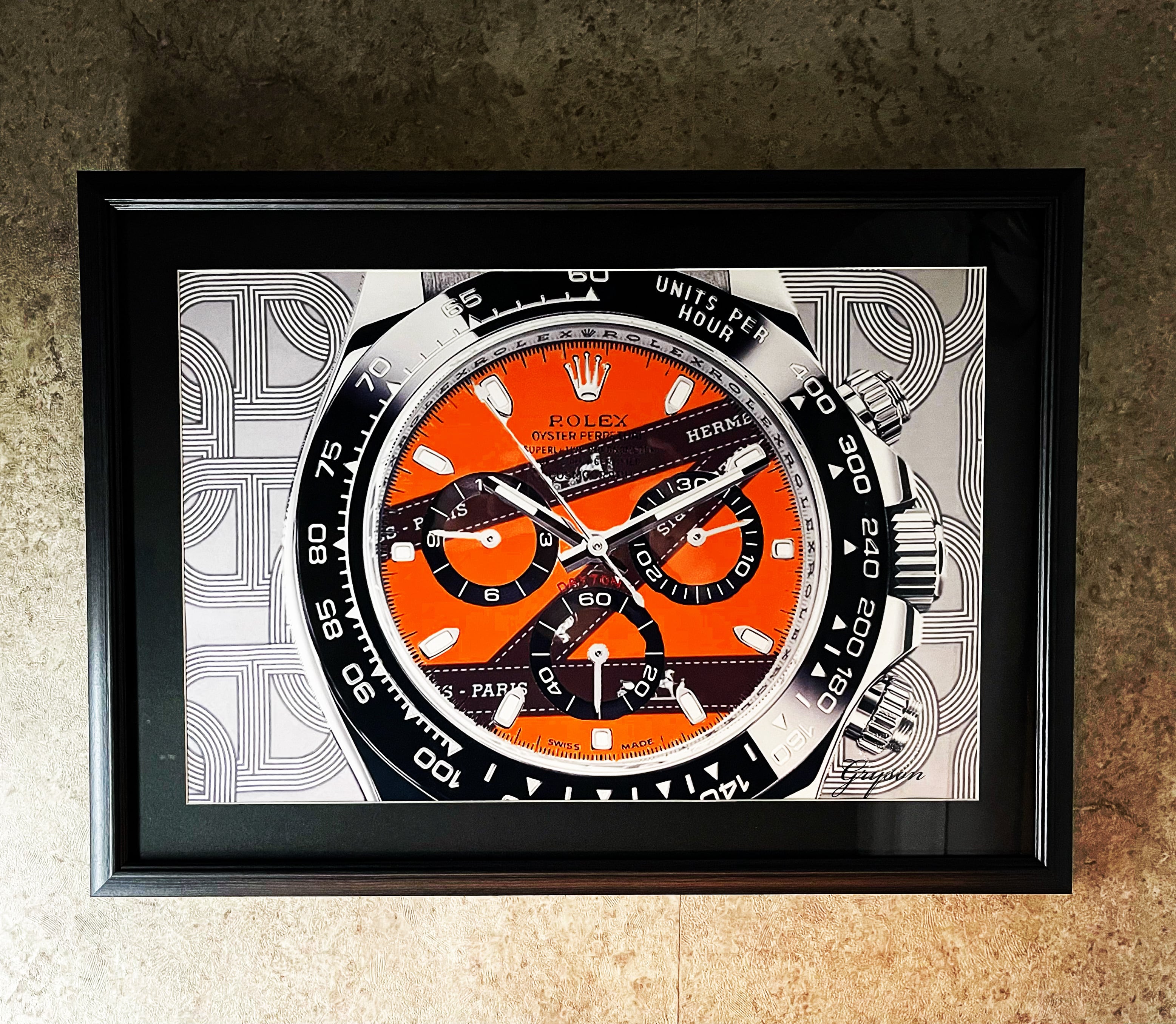 Grysonアート Grysonアート パロディアート ミッキー クロムハーツ 2.5