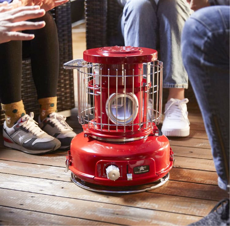 センゴク・アラジン ポータブルガスストーブ レッド SAGBF01-R