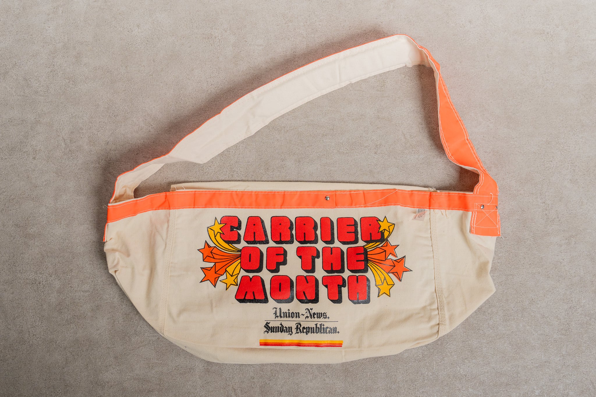 DEADSTOCK】80's Union-News Paper Bag 