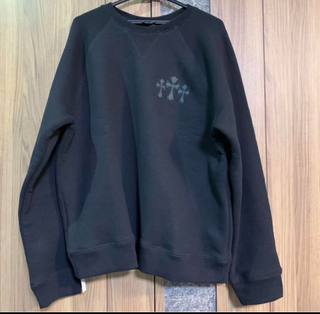 CHROME HEARTS クロムハーツ フロッキーパッチ ワイノット クルー