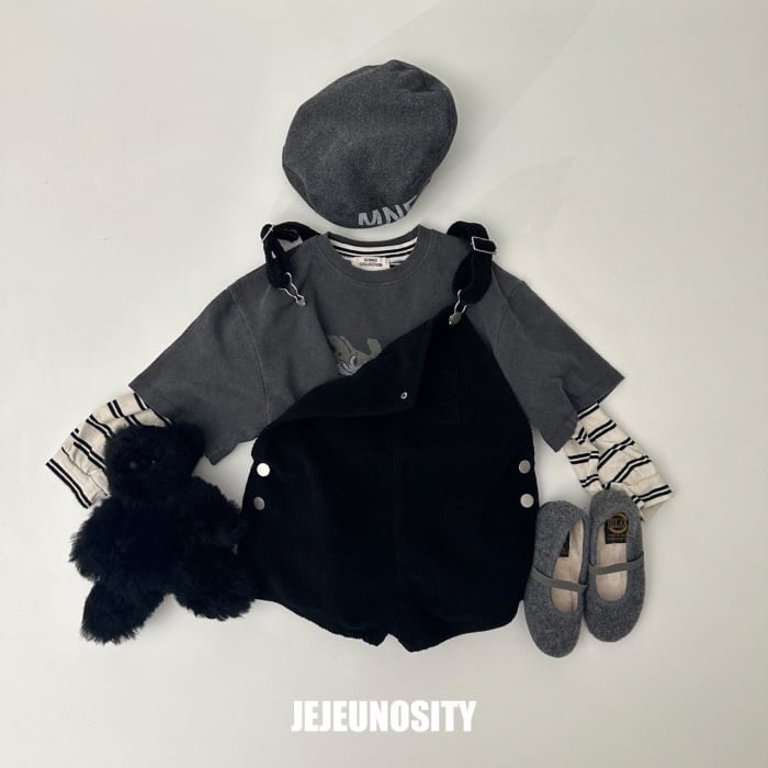 即納》jejeunosity コードゥロイ オーバーオール | tetote each up online