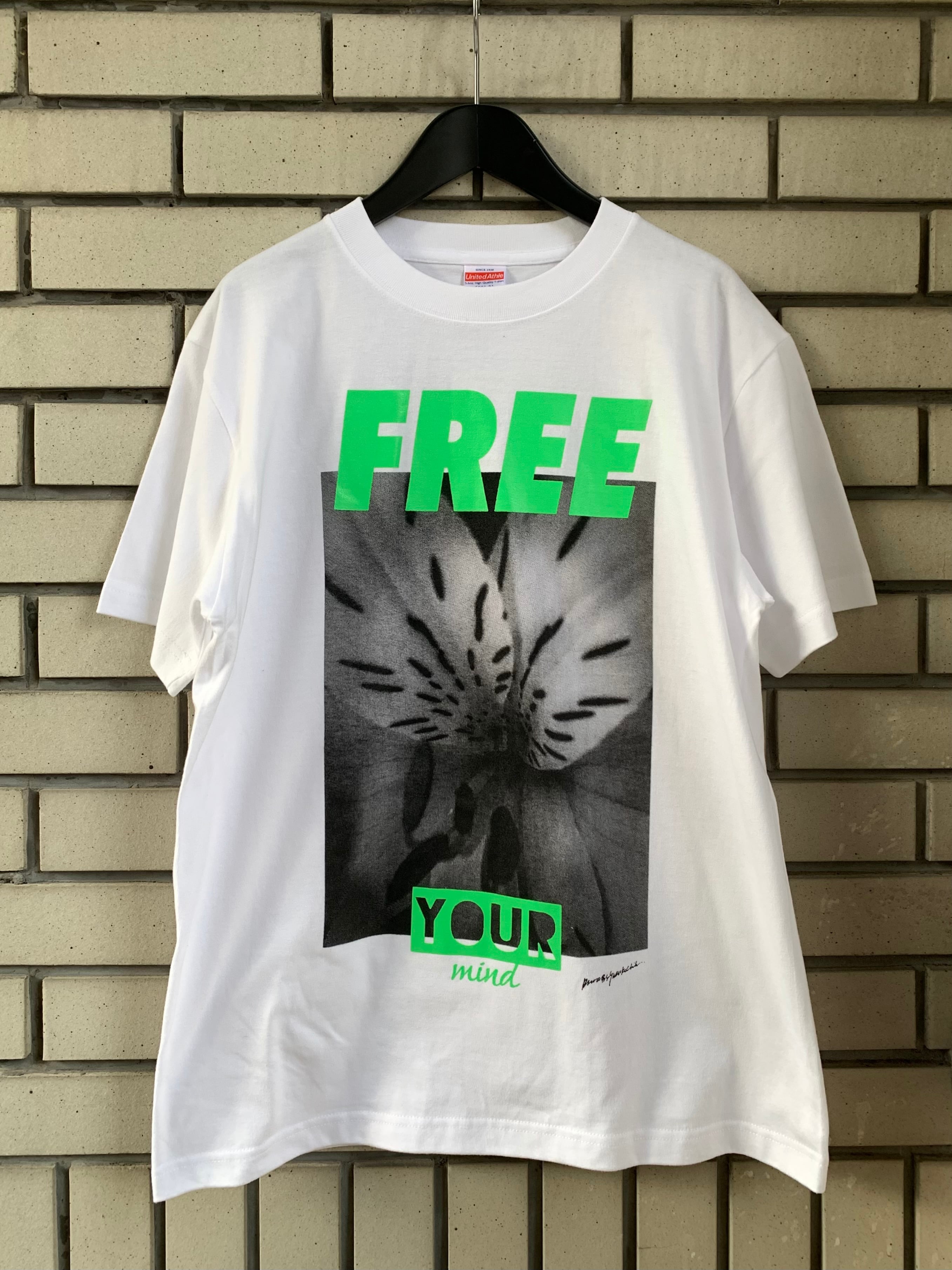 チバユウスケ x Fabulous『FREE YOUR mind』Tシャツ | 京都の古本屋