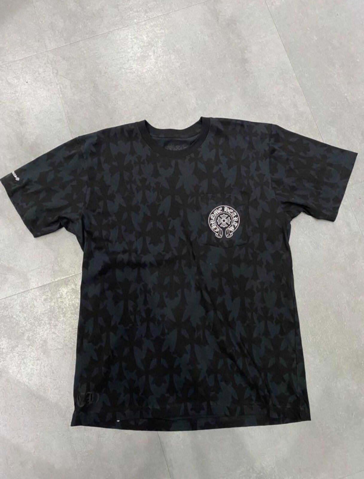 CHROME HEARTS クロムハーツ 総柄 Tシャツ 半袖 | chromehearts