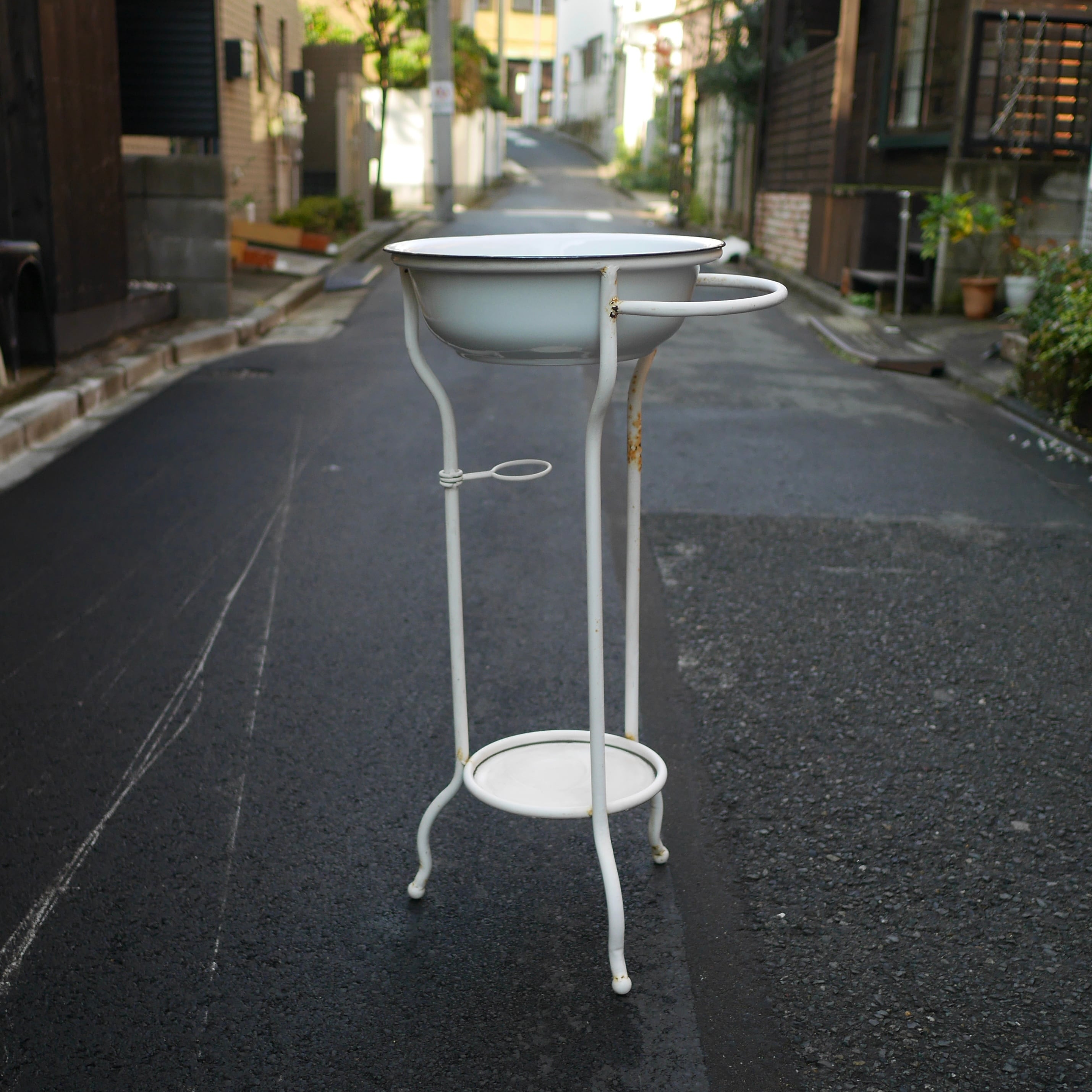 Vinatge ホーロー洗面器スタンド | トリノス-torinoth- | 新宿区神楽坂
