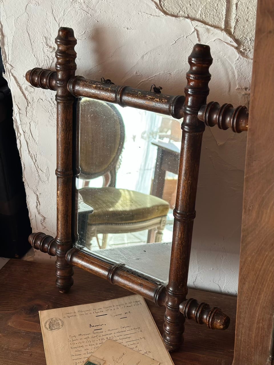 ミラー | Brocante de La Cocotte （フランスアンティーク・ドライ