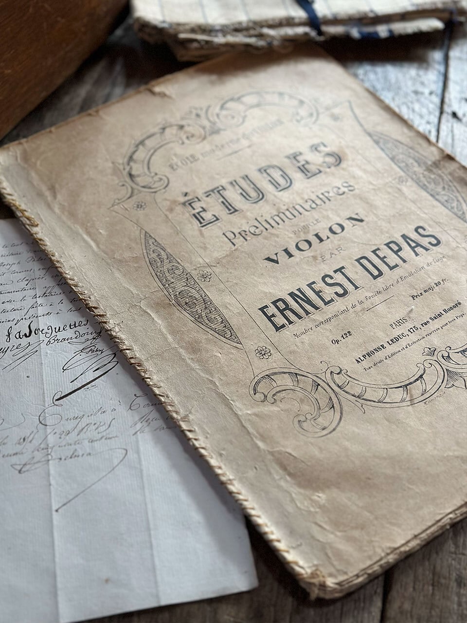 古紙 | Brocante de La Cocotte （フランスアンティーク・ドライ