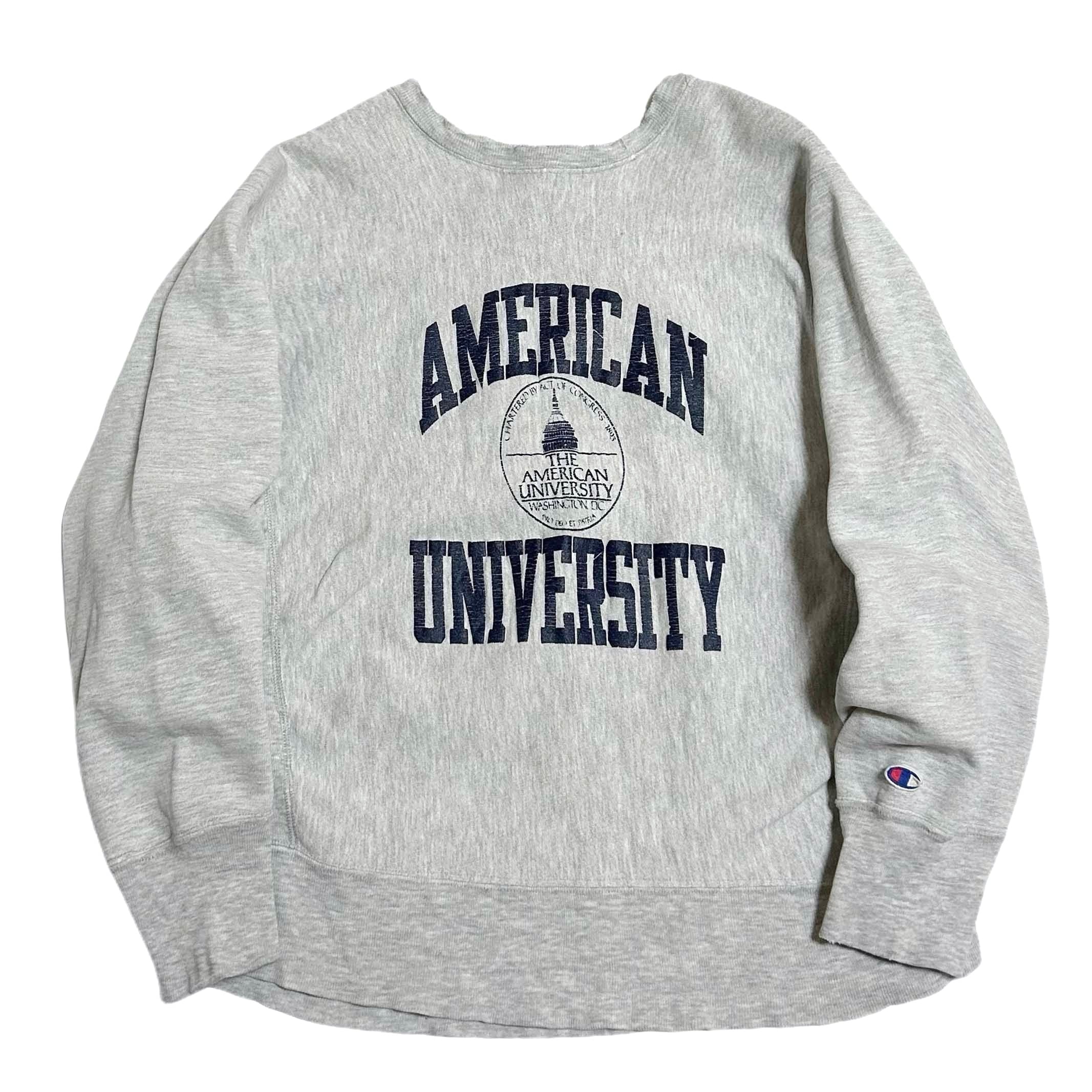 ボロ 80s チャンピオン Champion リバースウィーブ スウェット 3段