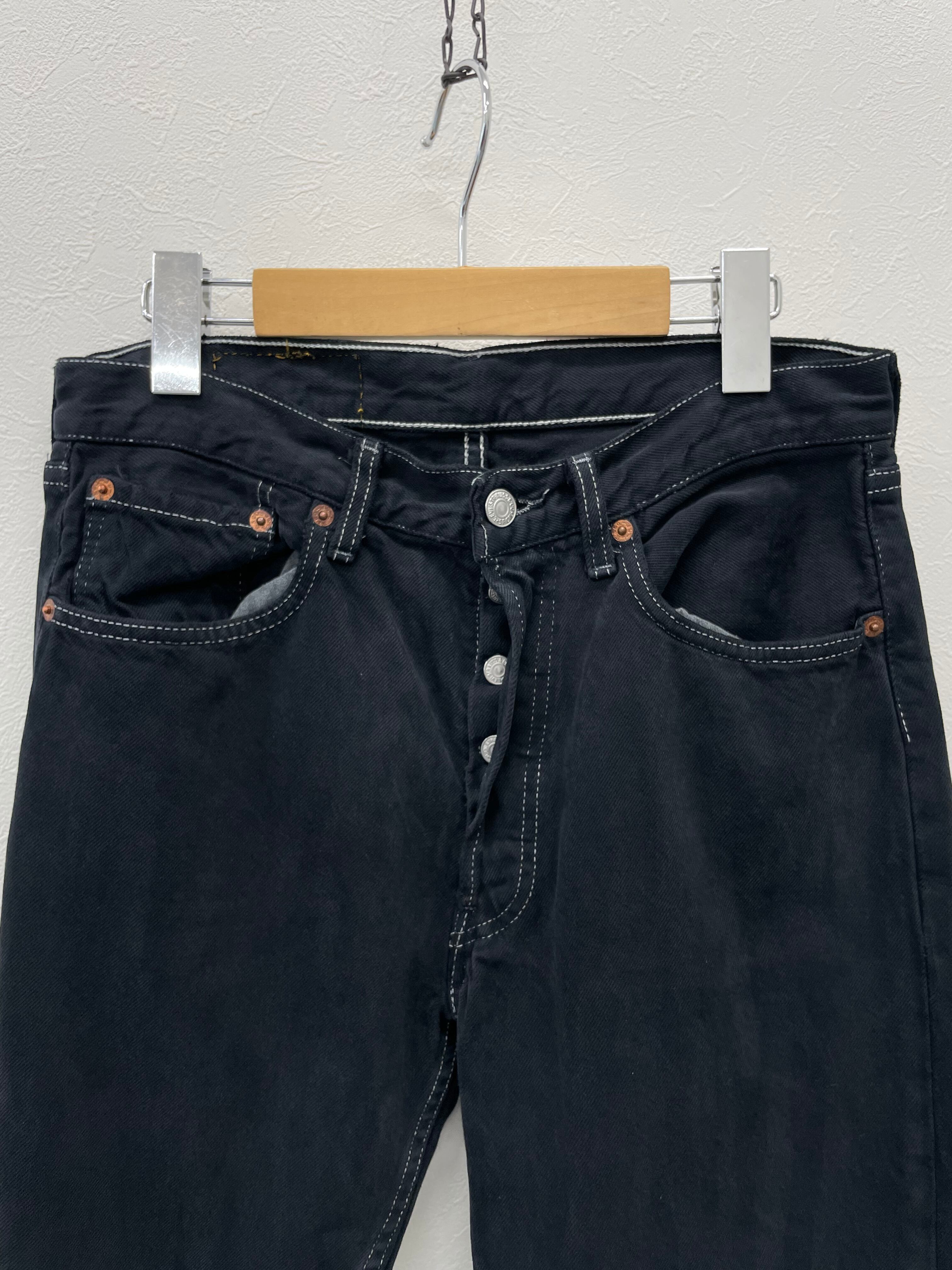 Levi's リーバイス／90s フランス製 501 ホワイトステッチ デニム