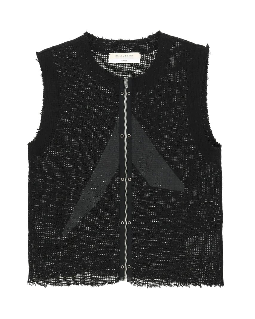 1017 ALYX 9SM / ZIP-UP LOGO MESH VEST | Answer