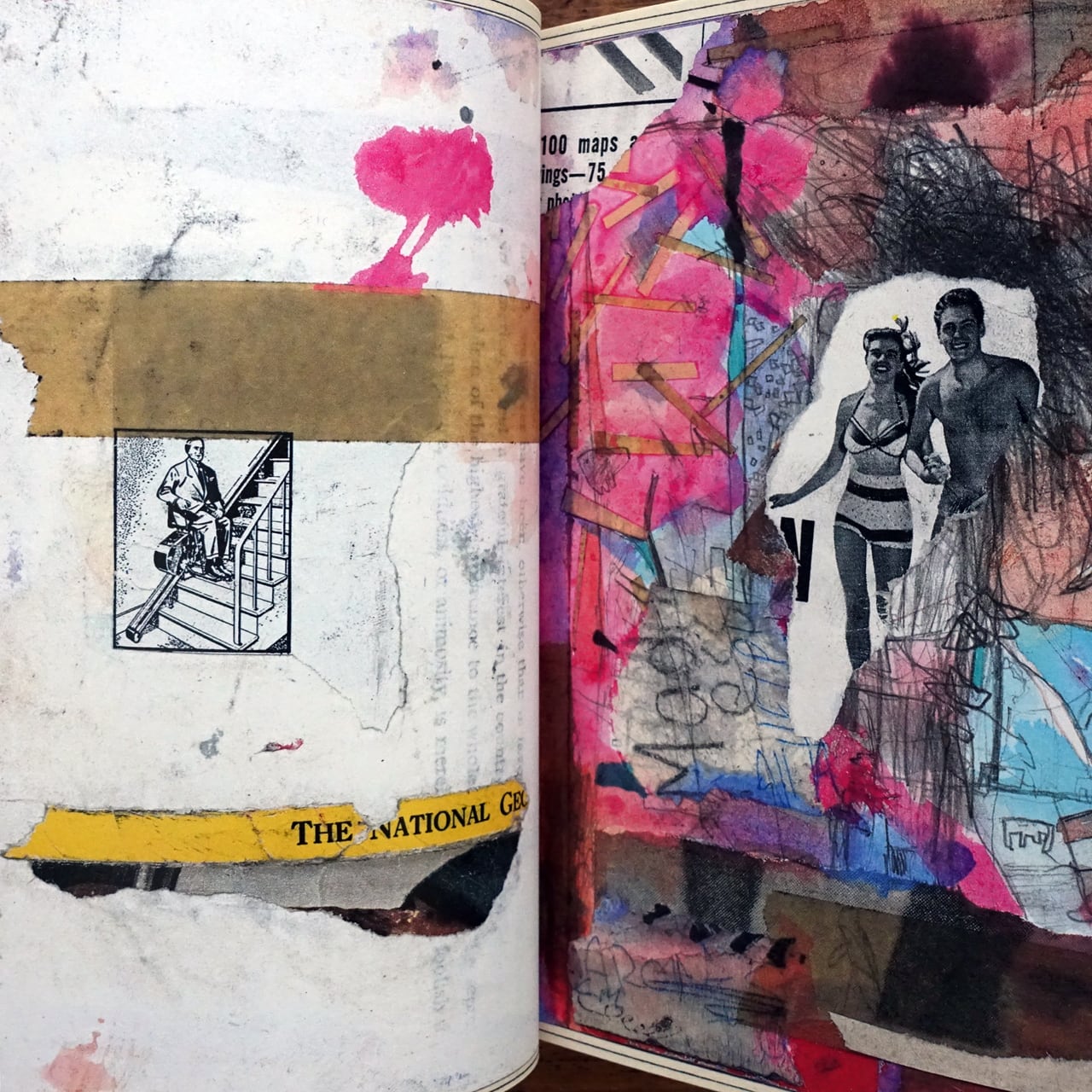 大竹伸朗 倫敦/香港 1980 | タイムカプセル