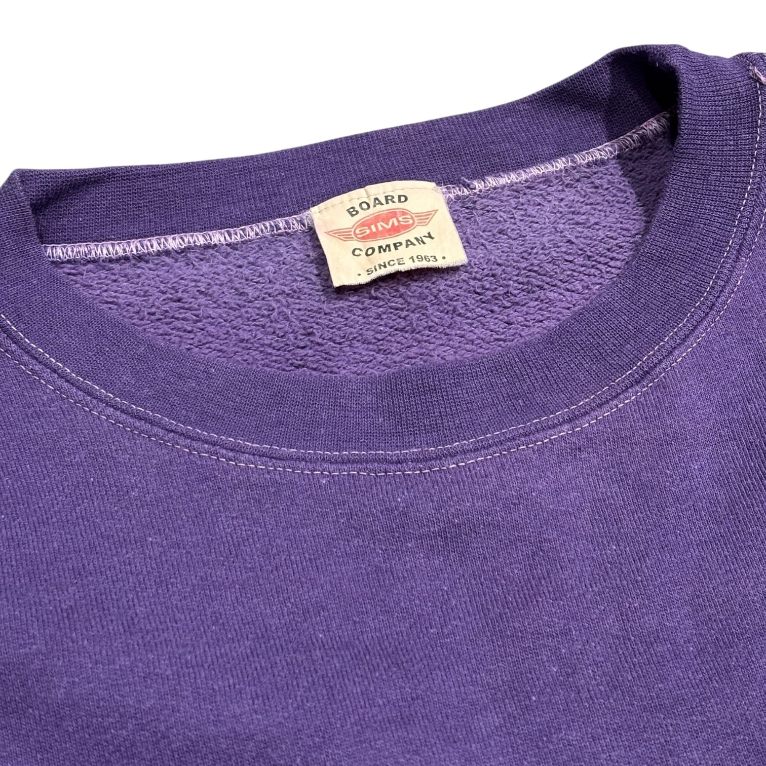 90's SIMS Print Sweat L / シムス スケートボード プリント