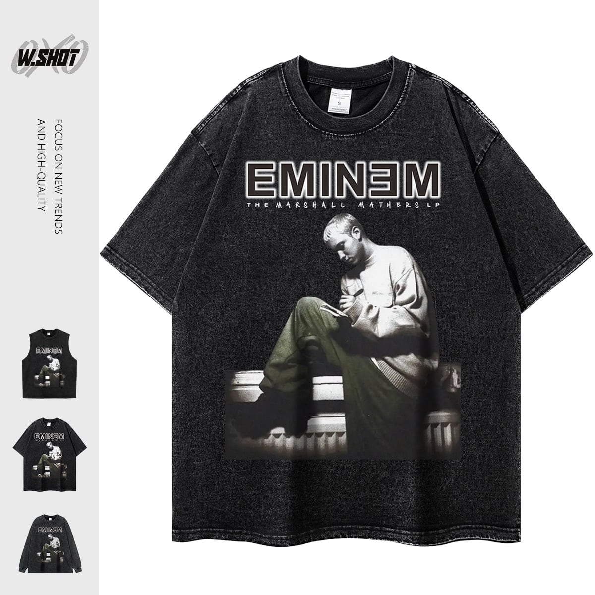 VINTAGE ストリート Eminem Tシャツ T887 | wshot