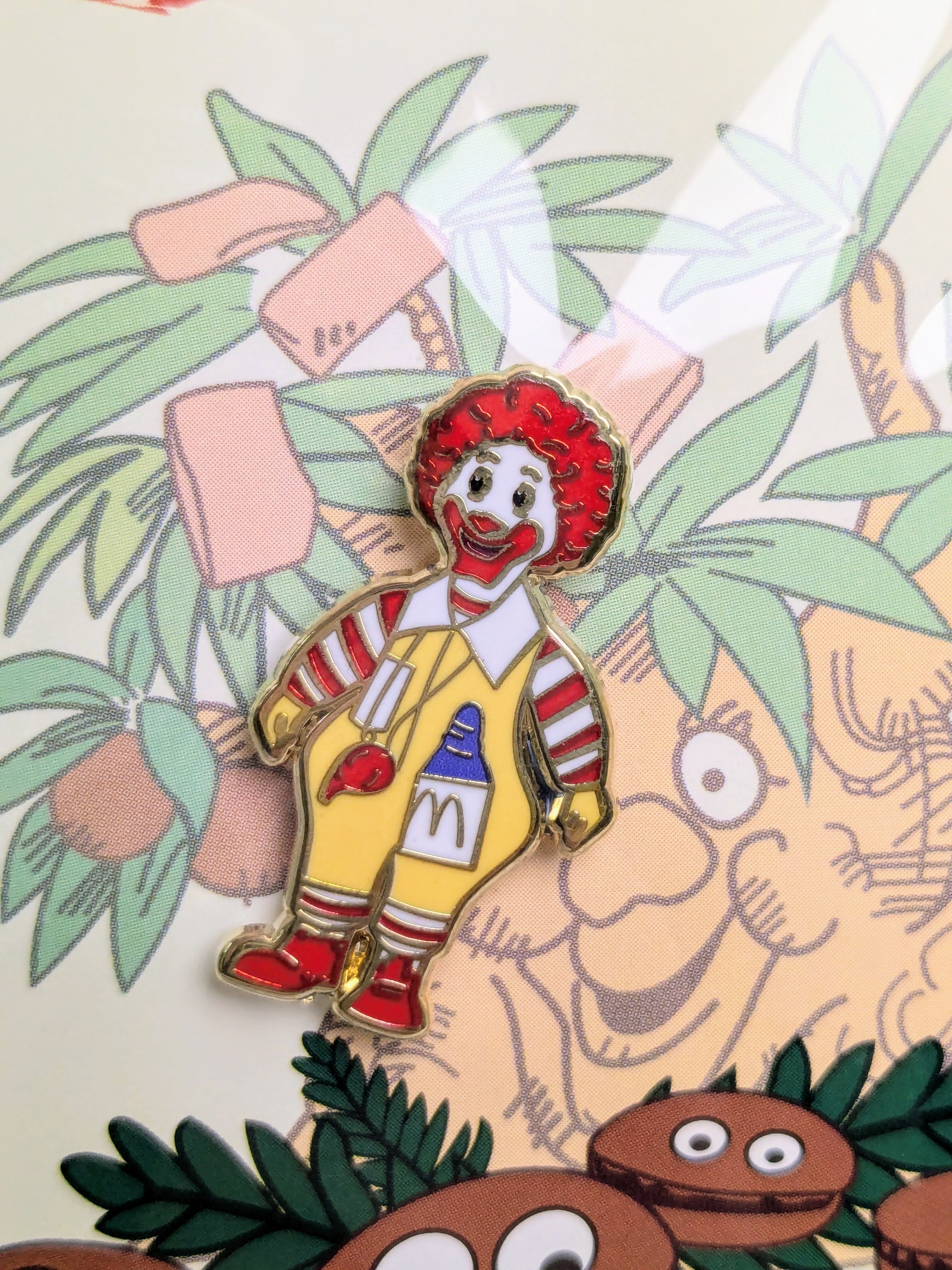 ☆ピンズ PINS☆ピンバッジ 【マクドナルド（ McDonald's）ドナルド