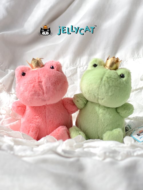 正規品】Jellycat Crowning Croaker Green Frog Pink Frog ジェリー